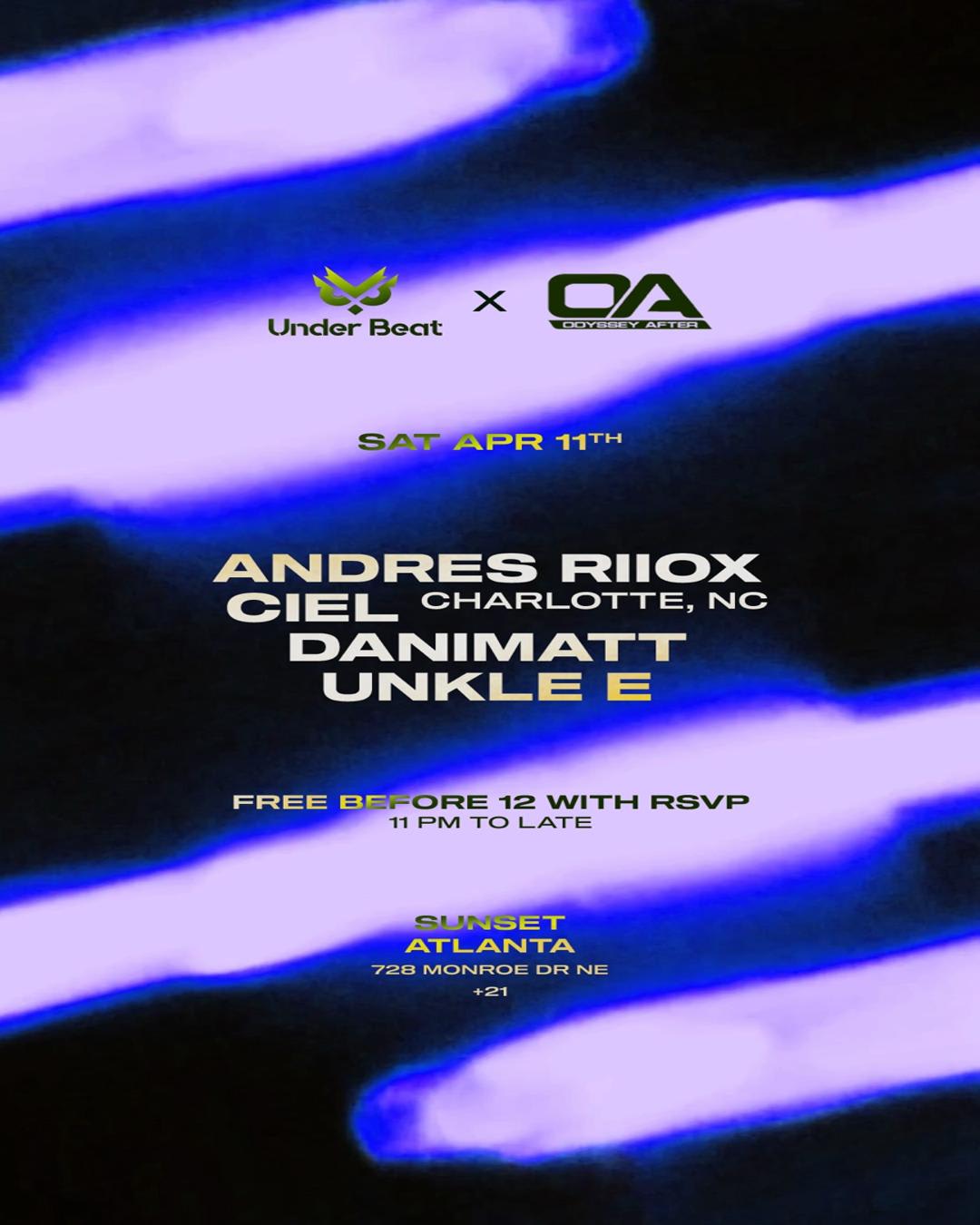 Underbeat Afters At Odyssey Cover