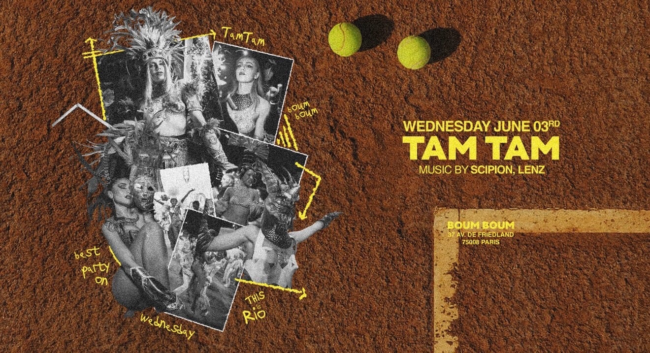 Mercredi 03 Juin - Tam Tam Au Boum Boum Cover