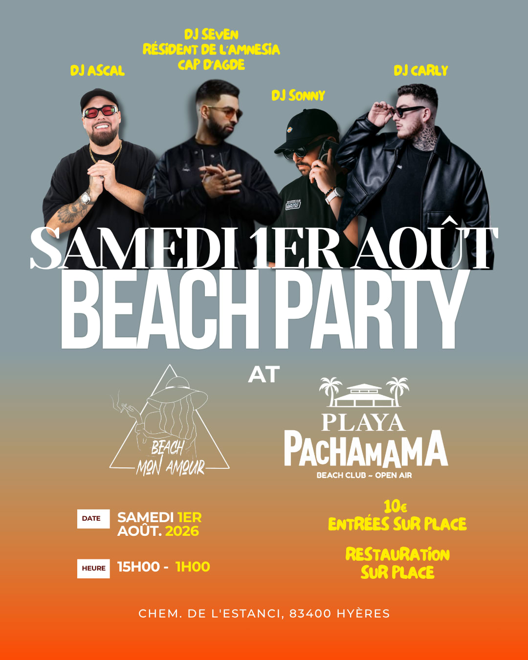 Beach Mon Amour Cover