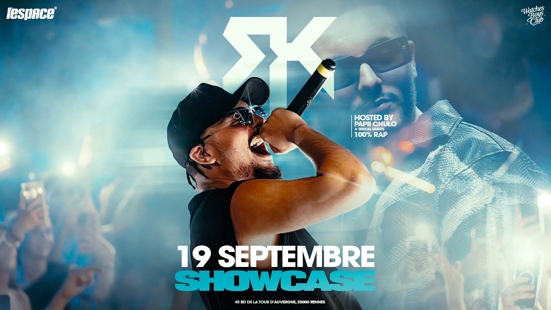 Rk - Showcase At L’Espace Club Cover