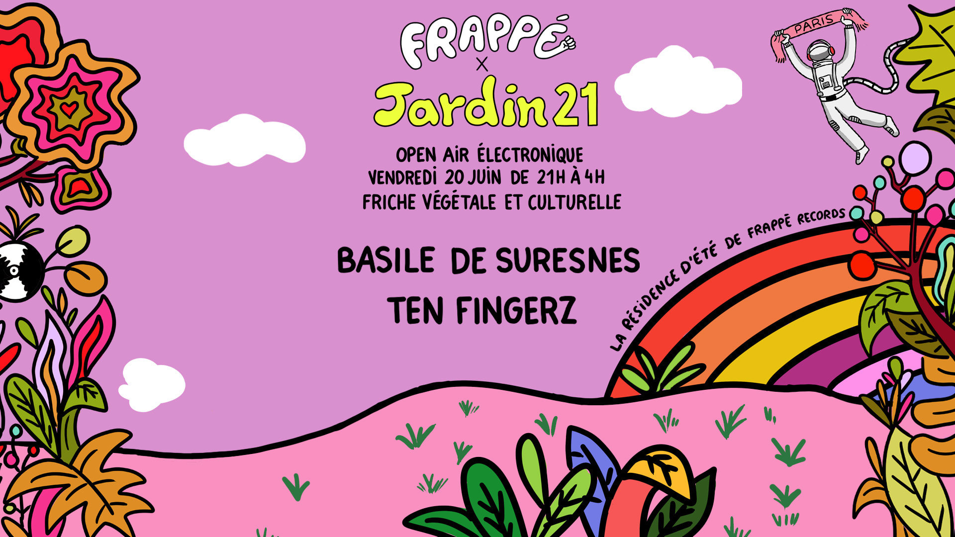 Frappé Records X Jardin 21 - Dj Set Cover