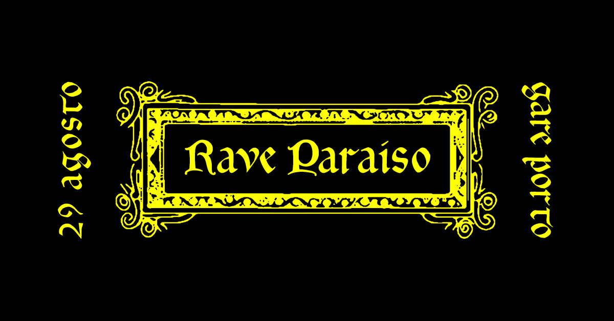 Rave Paraíso With Jiggy, Shcuro B2b Maria Amor Cover