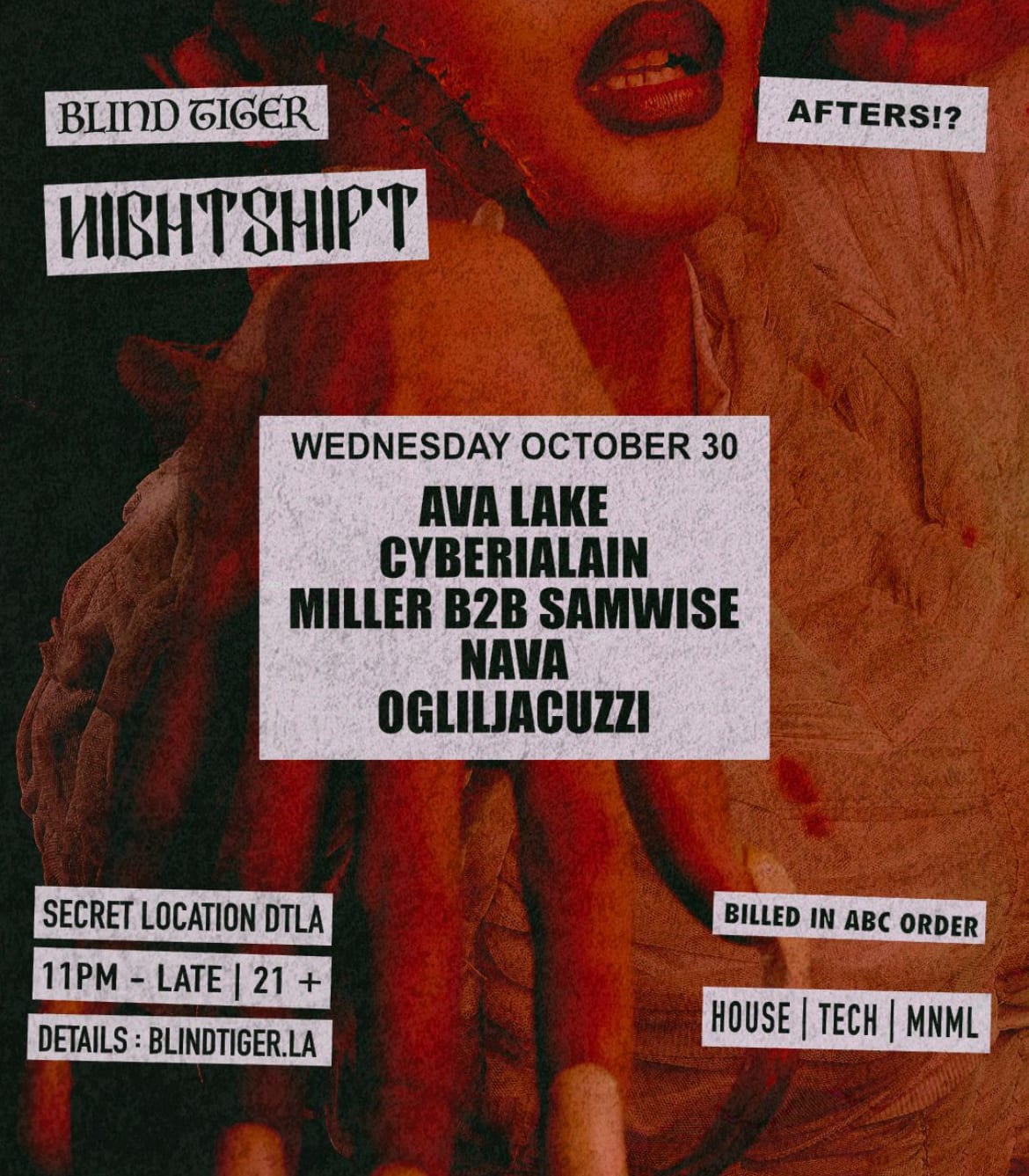 Nightshift Afterhours Cover
