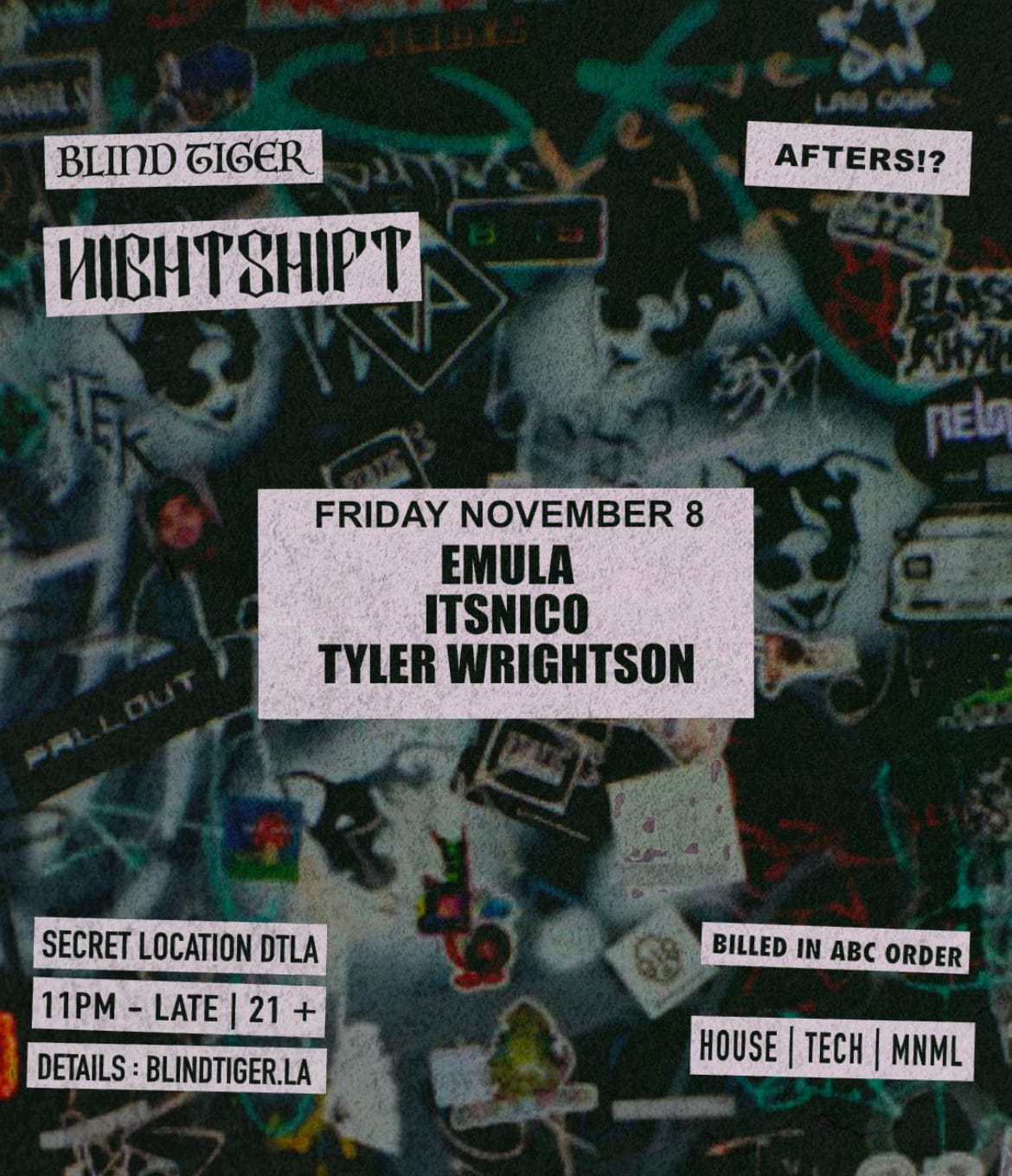 Nightshift Afterhours Cover