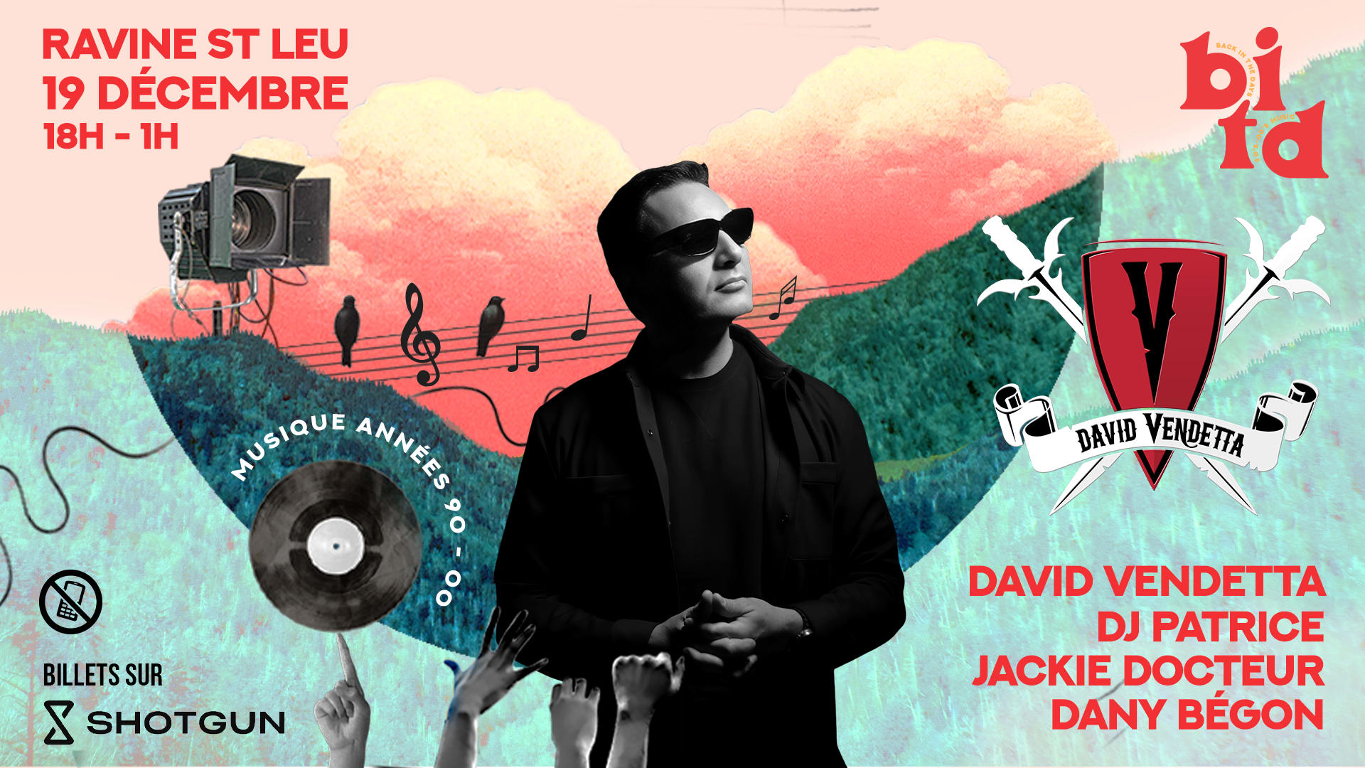 Back In The Days Avec David Vendetta Cover