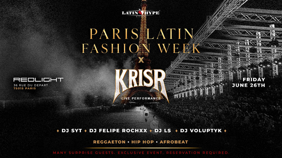 Paris Latin Fashion Week - Reggaeton / Hip Hop / Afrobeats Cover