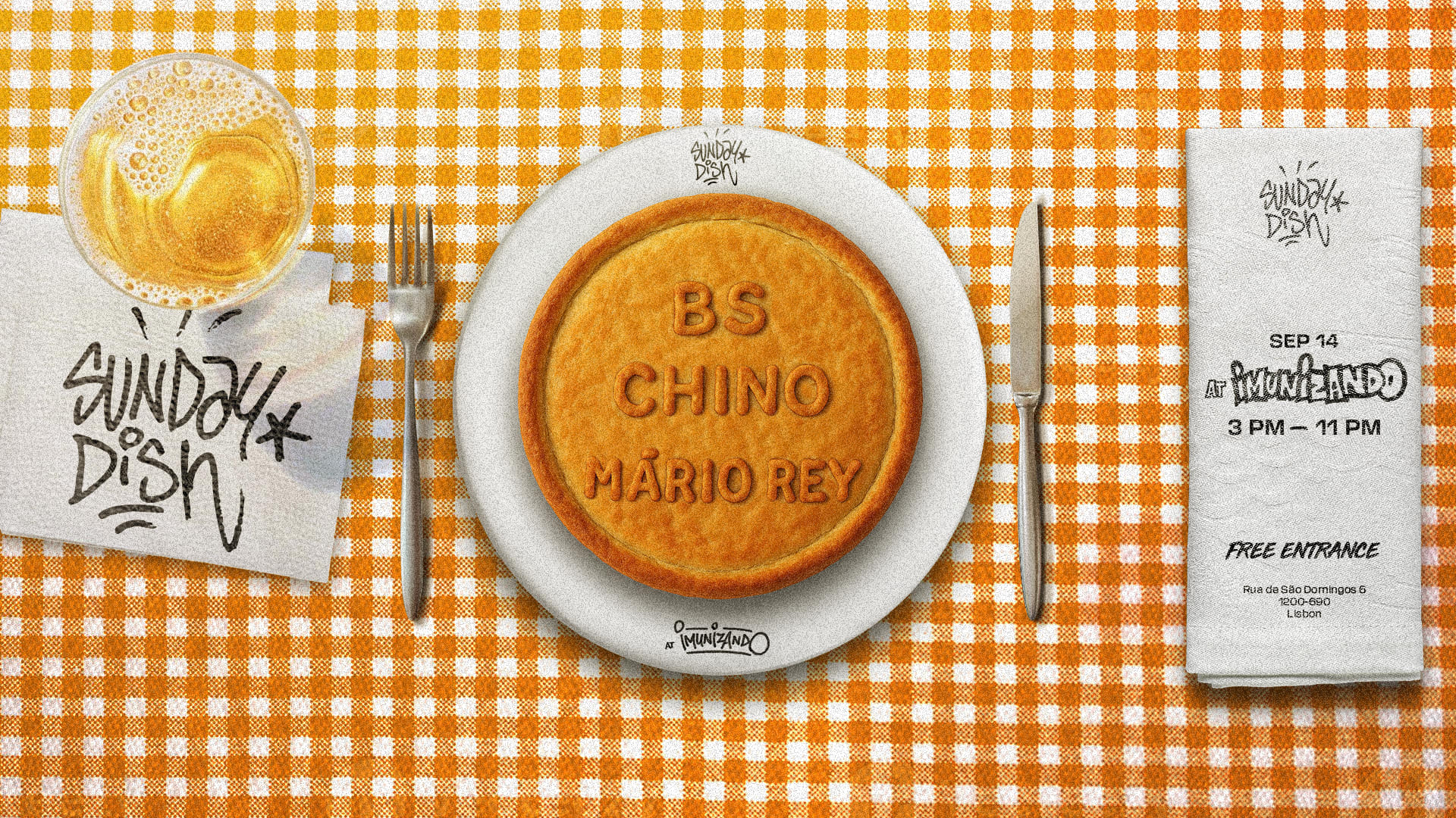 Sunday Dish 4th Edition W/ Bs, Chino & Mario Rey Cover