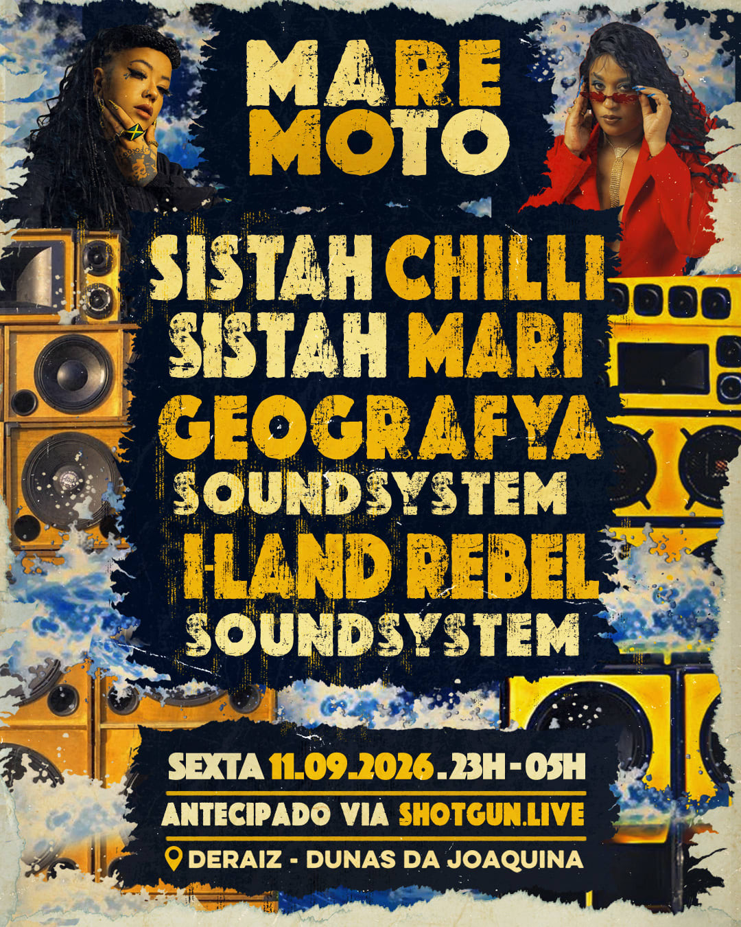 Maremoto Convida Sistah Mari & Sistah Chilli (Sp) Cover