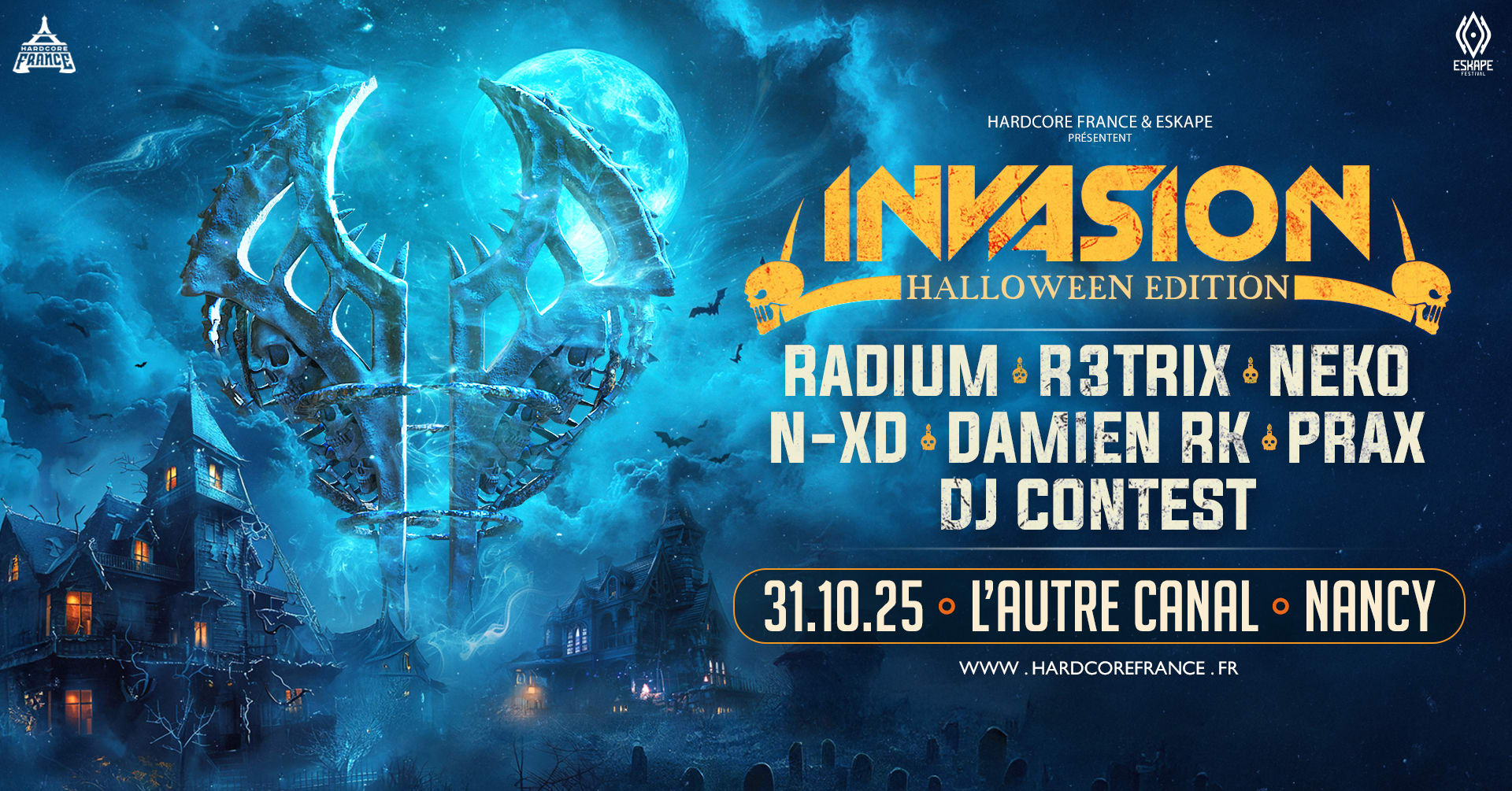 Invasion Halloween - L'autre Canal - Nancy Cover