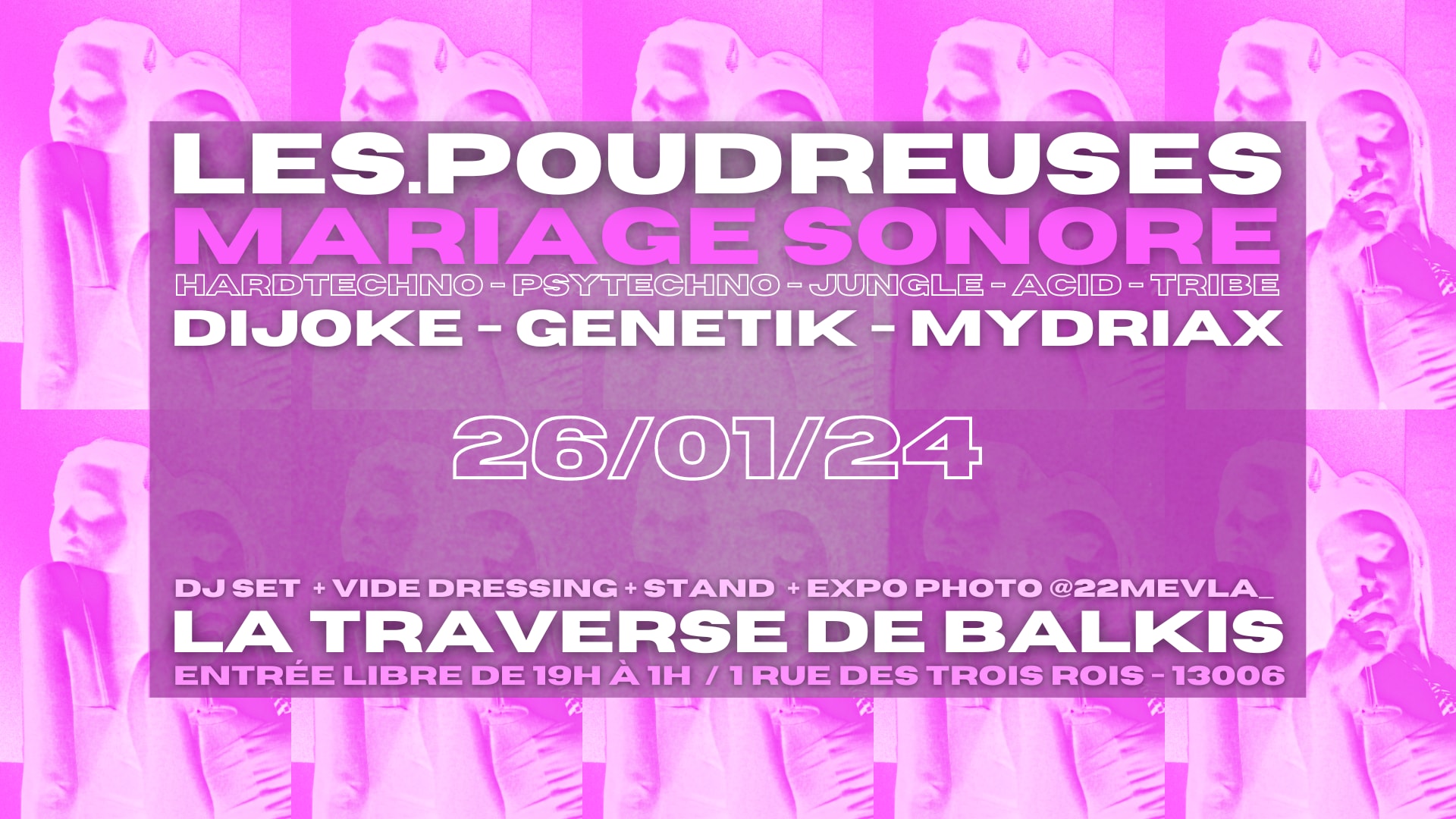 Mariage Sonore : Genetik + Dijoke + Mydriax Cover