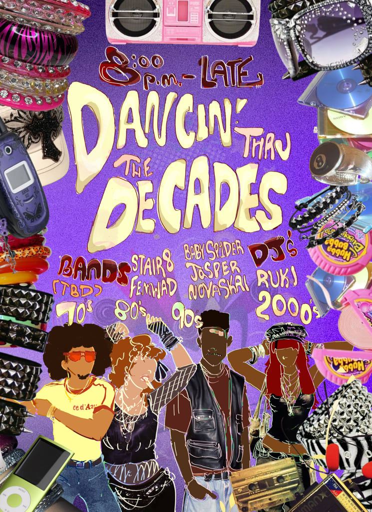 Dancing Through The Decades Cover