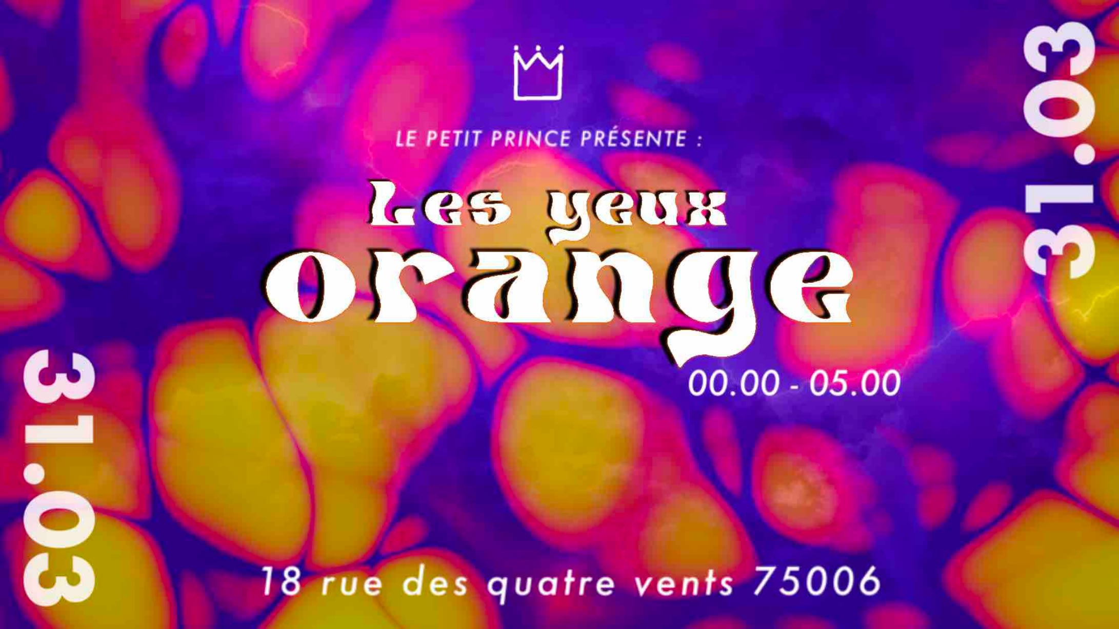 Le Petit Prince Présente : Les Yeux Orange Cover
