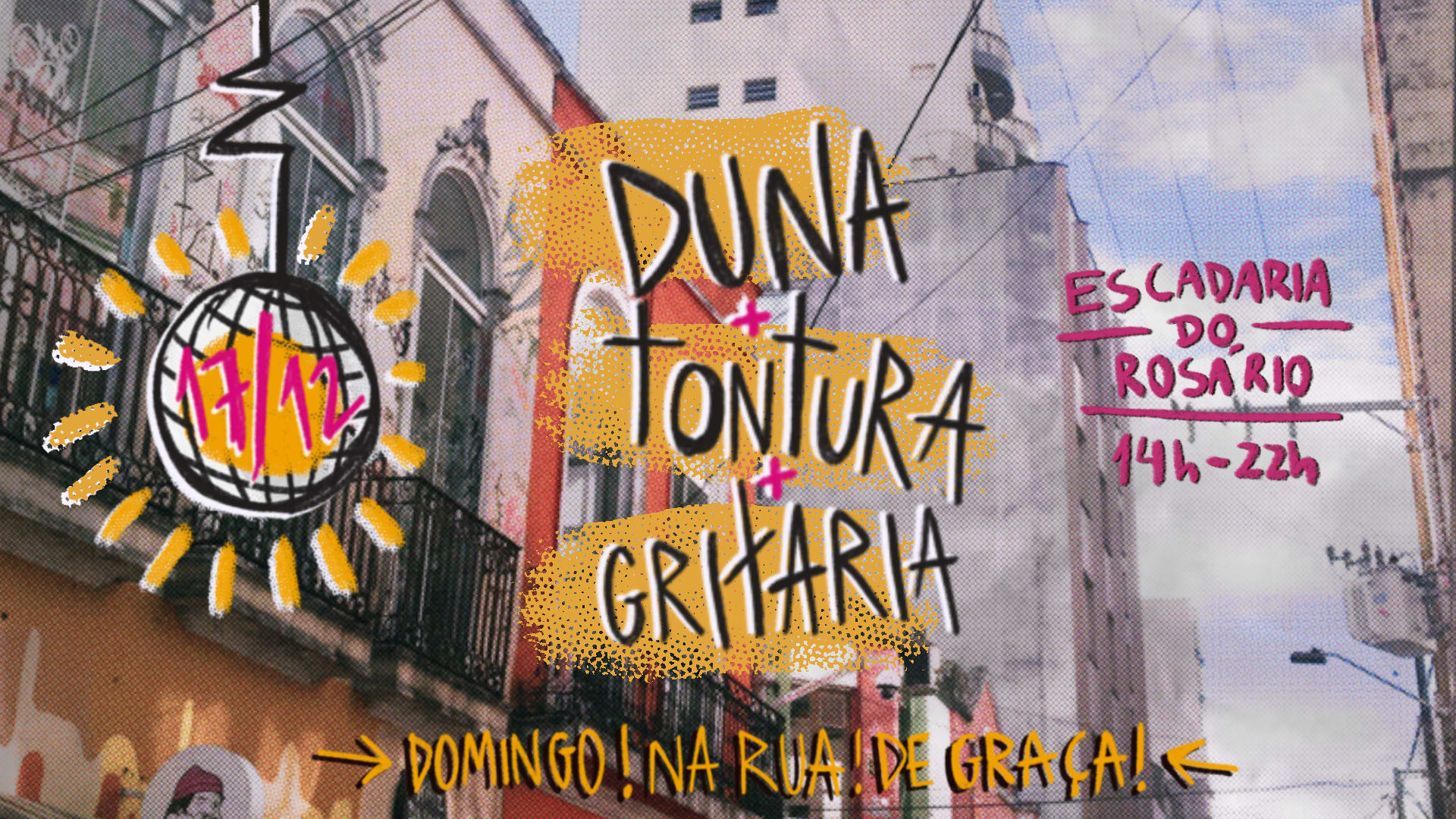 Duna + Tontura + Gritaria Na Rua Cover