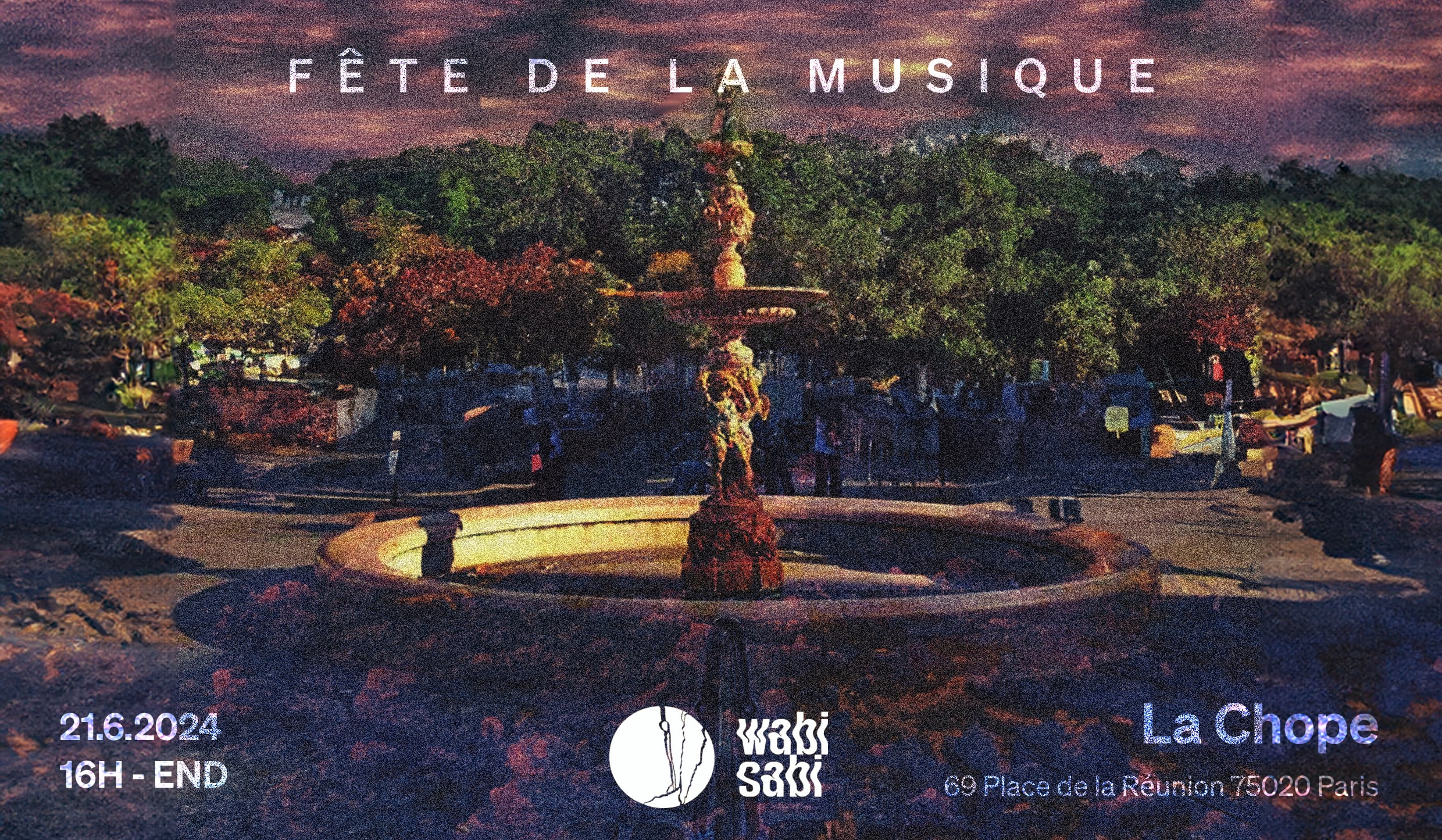 Wabi Sabi Off #2 : Grande Réunion Pour La Fête De La Musique Cover