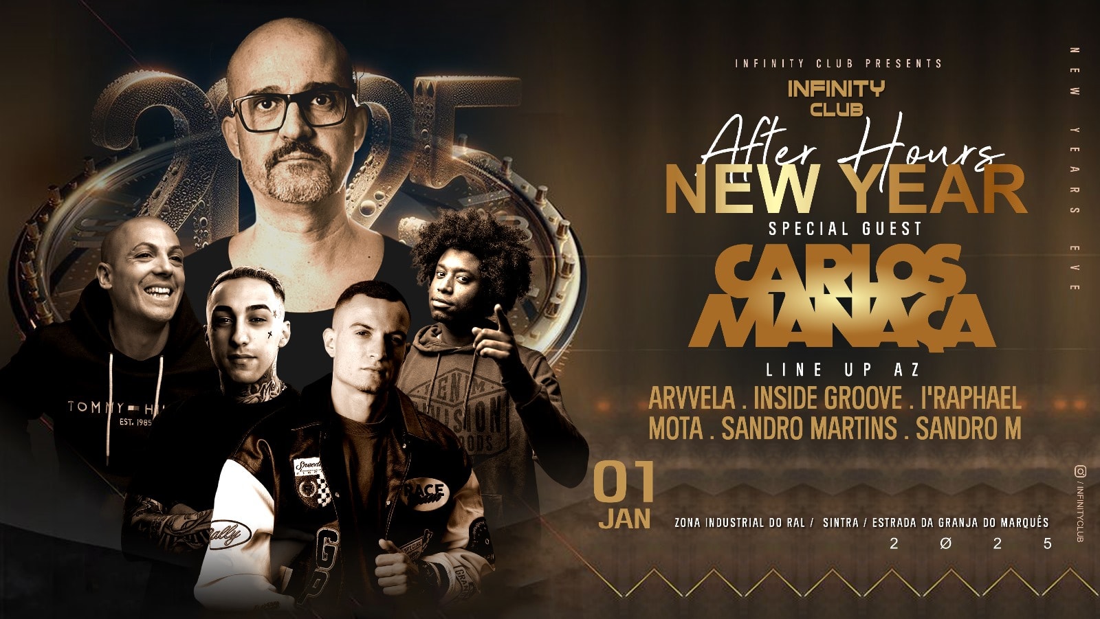Nye After Party 2025 Cover