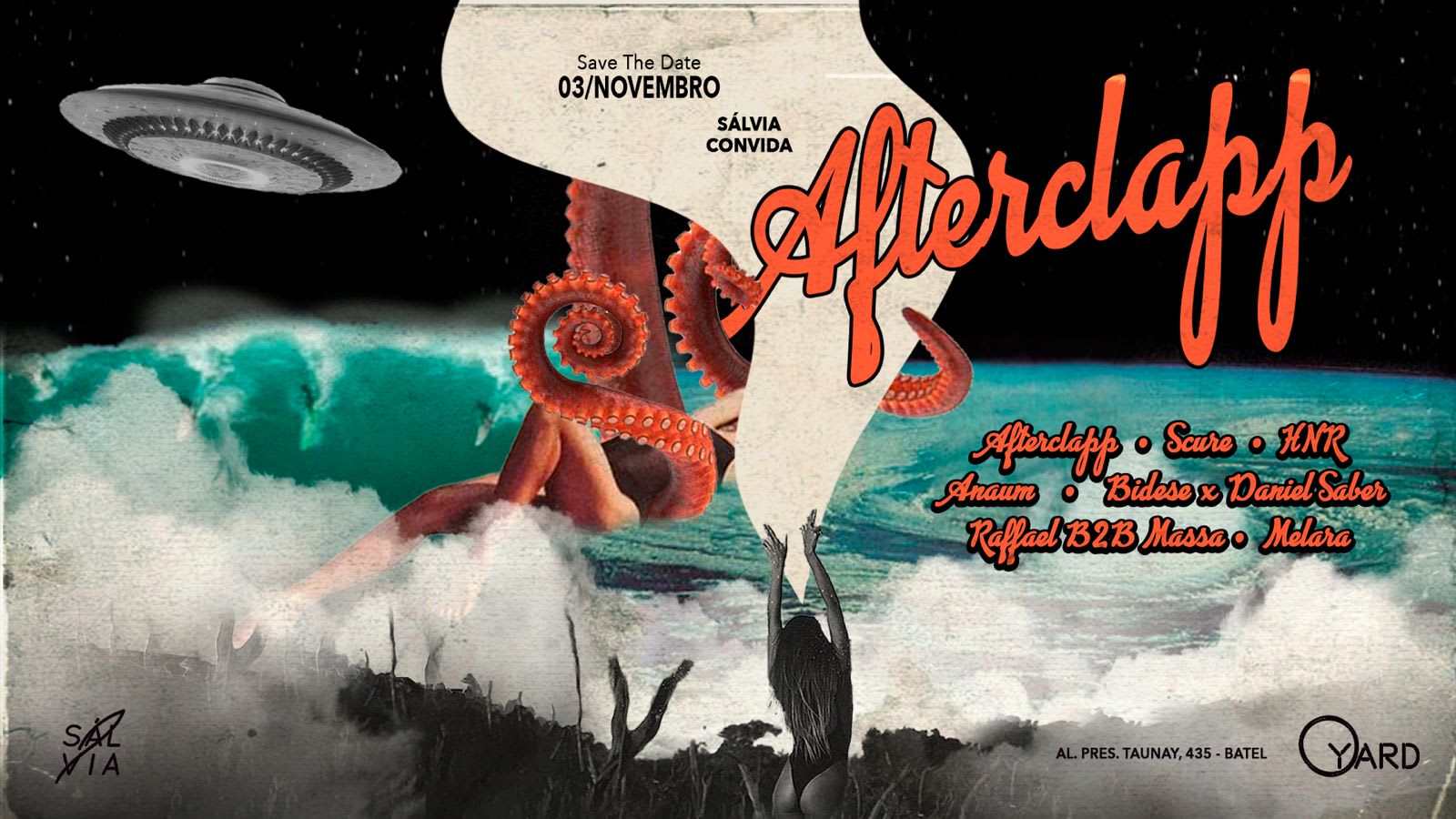 Sálvia Convida: Afterclapp Cover