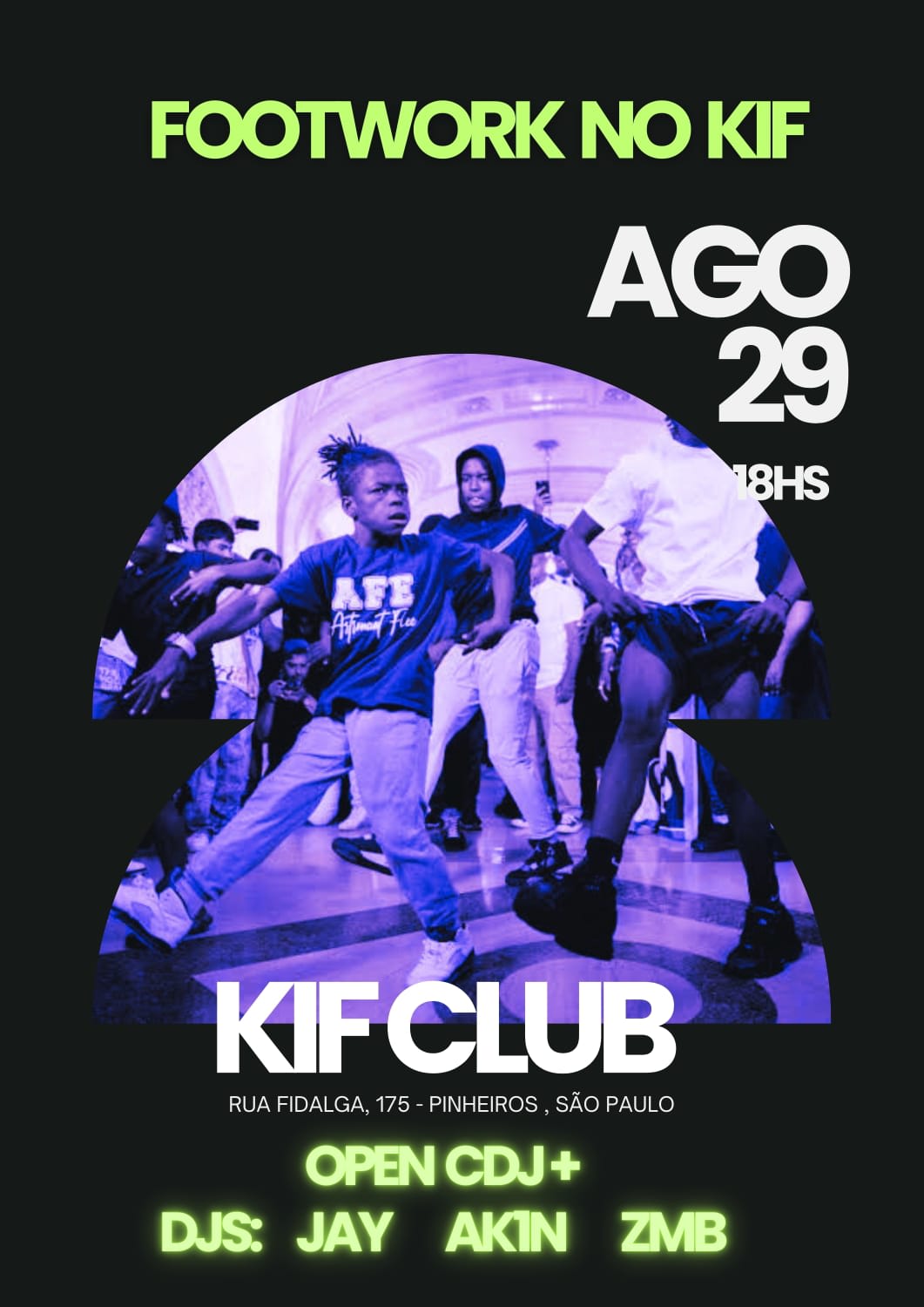 Footwork No Kif Cover