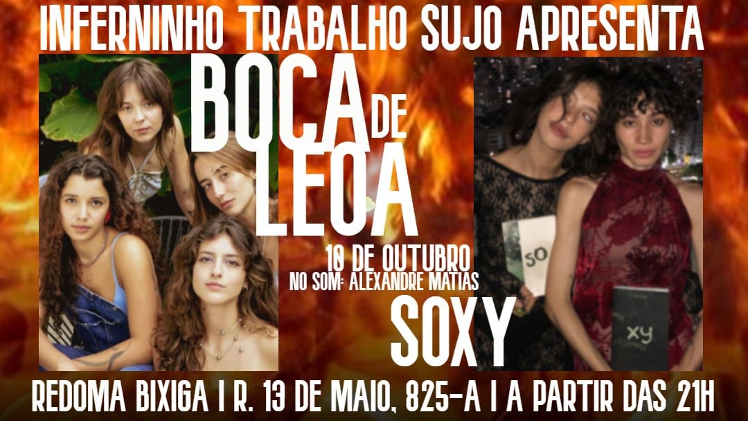 10/10 - Inferninho Trabalho Sujo Na Redoma Bixiga Cover