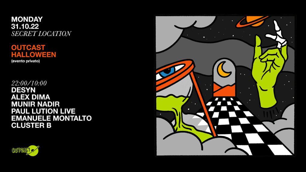Outcast Halloween (Evento Privato) Cover