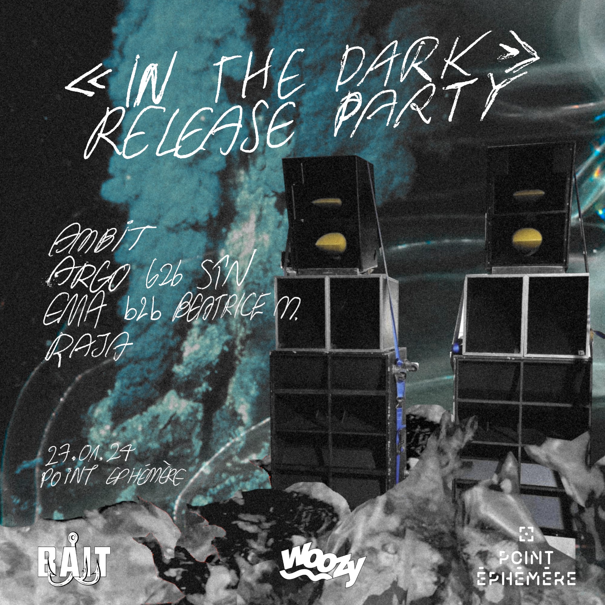 Bait X Woozy - Ambit Release Party Cover