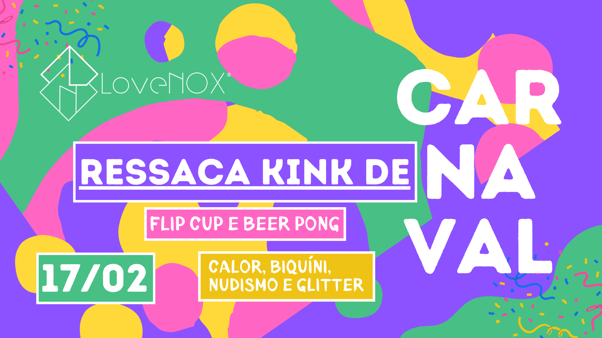 17/02 - Ressaca Kink De Carnaval: Calor, Biquíni E Glitter Cover