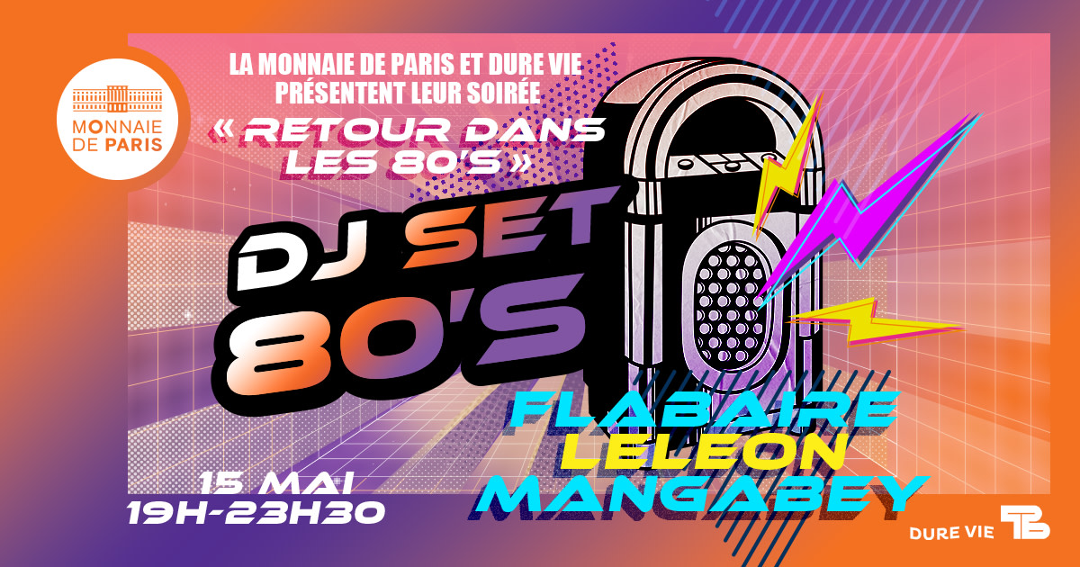 Nocturne Inédite À La Monnaie De Paris: Retour Vers Les 80's Cover