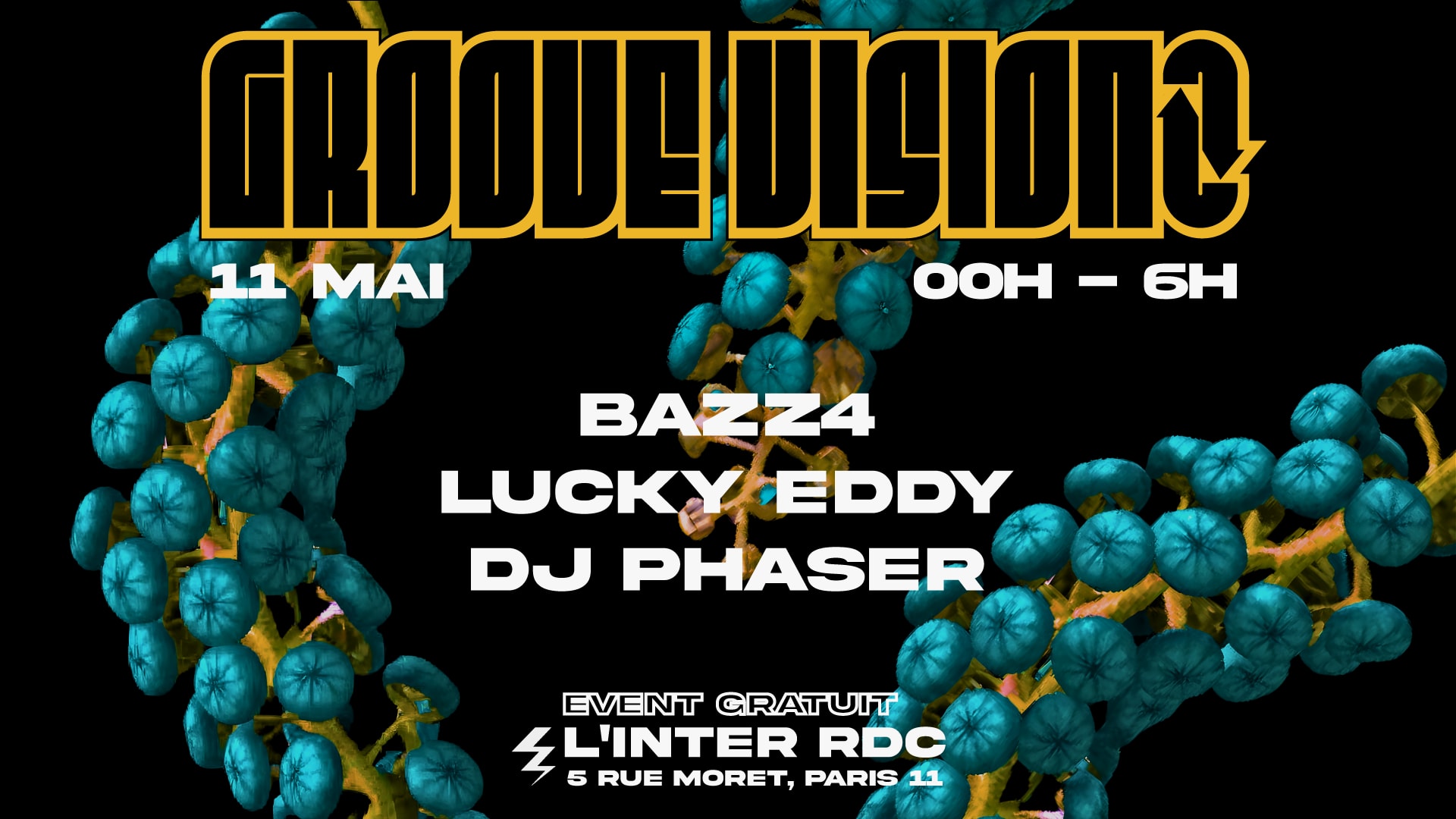 Groove Vision Night @ L'international Cover