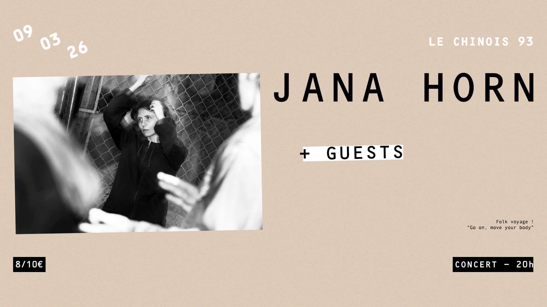 Jana Horn (Usa) + Guests Cover