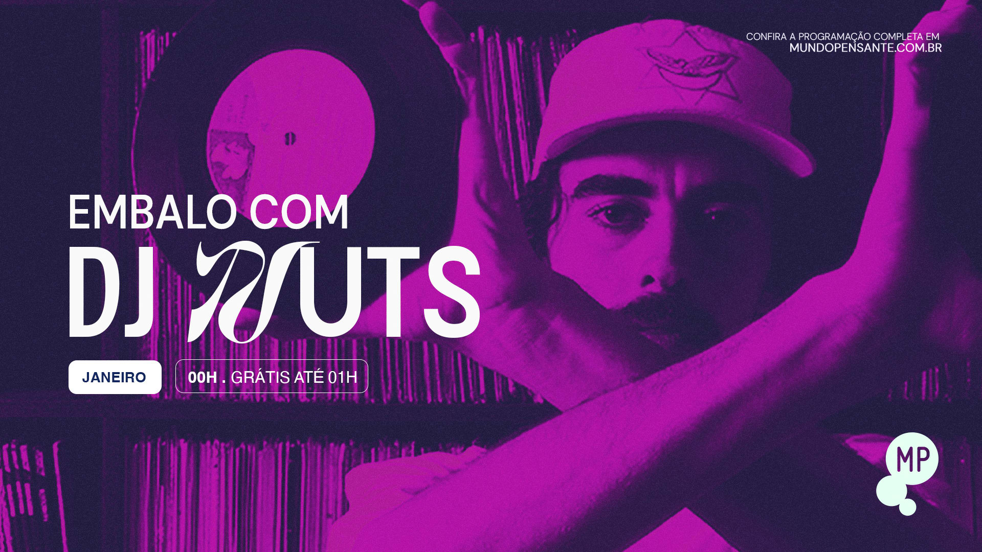 9/1 - Embalo Com  Dj Nuts No Mundo Pensante Cover