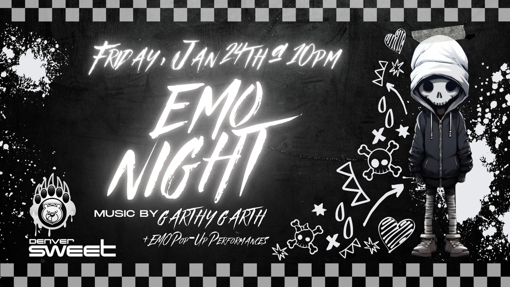 Emo Night (Dj Garthy Garth) No Cover 1/24 Cover