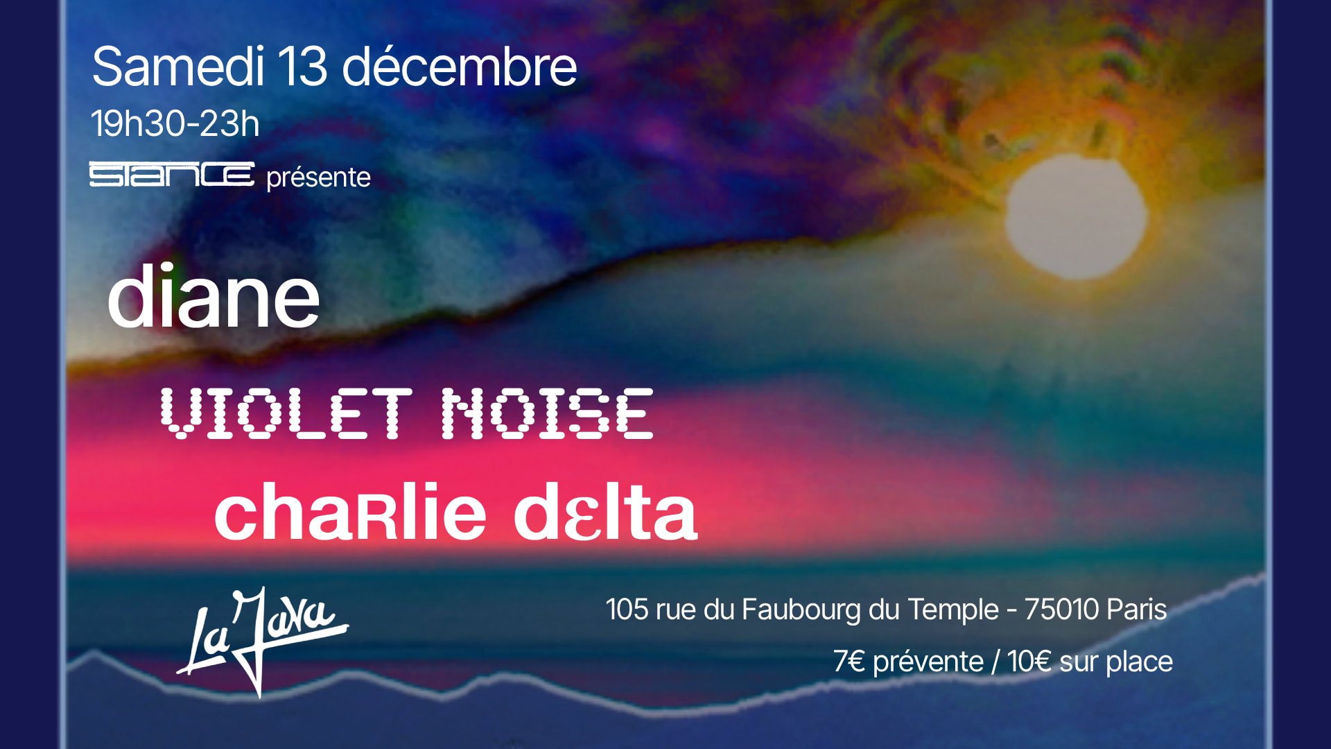 Stance Présente : Violet Noise, Diane, Charlie Delta Cover
