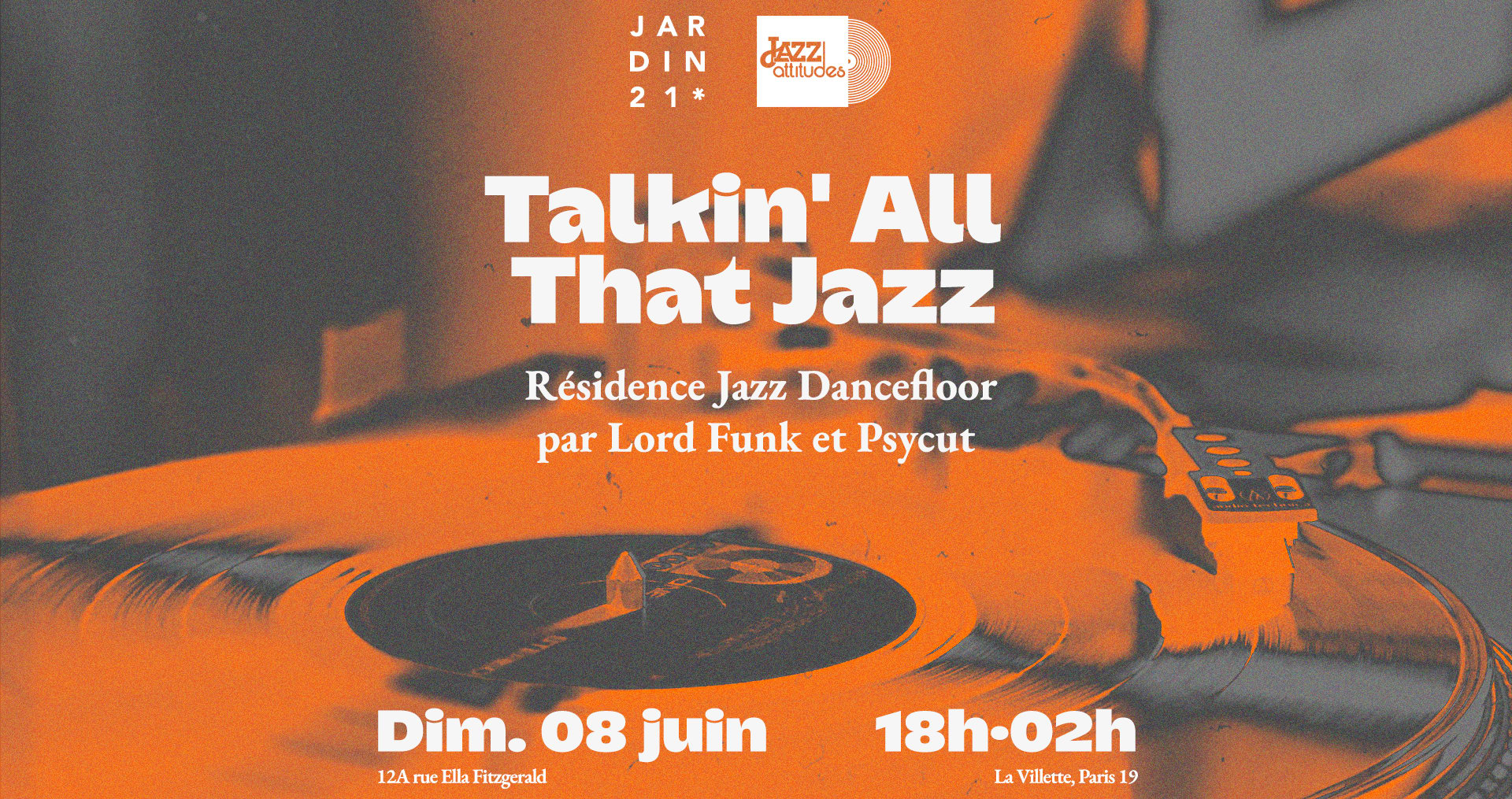 Talkin' All That Jazz Au Jardin 21 - Open-Air Cover