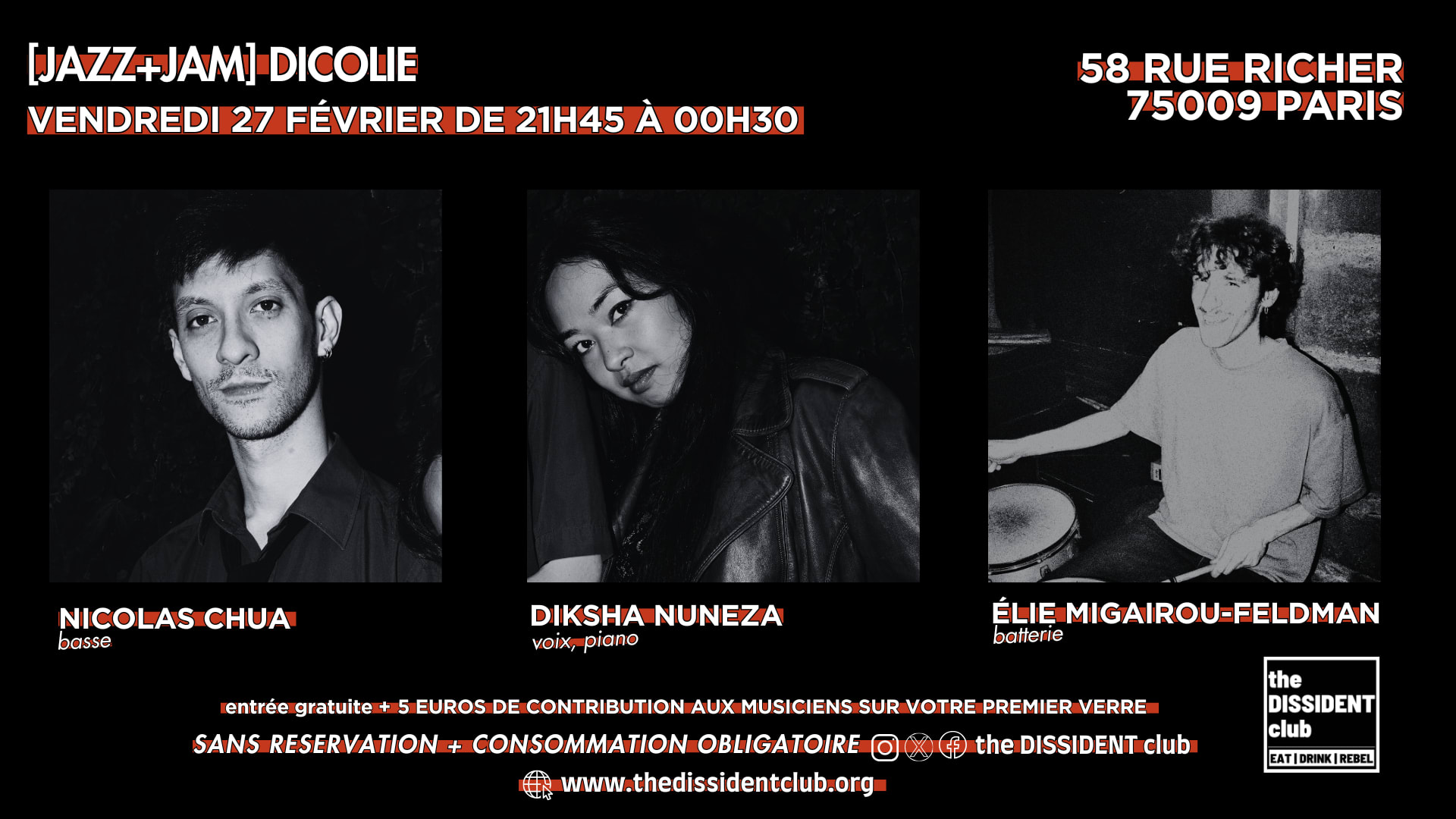 [Jazz+Jam] Dicolie Cover