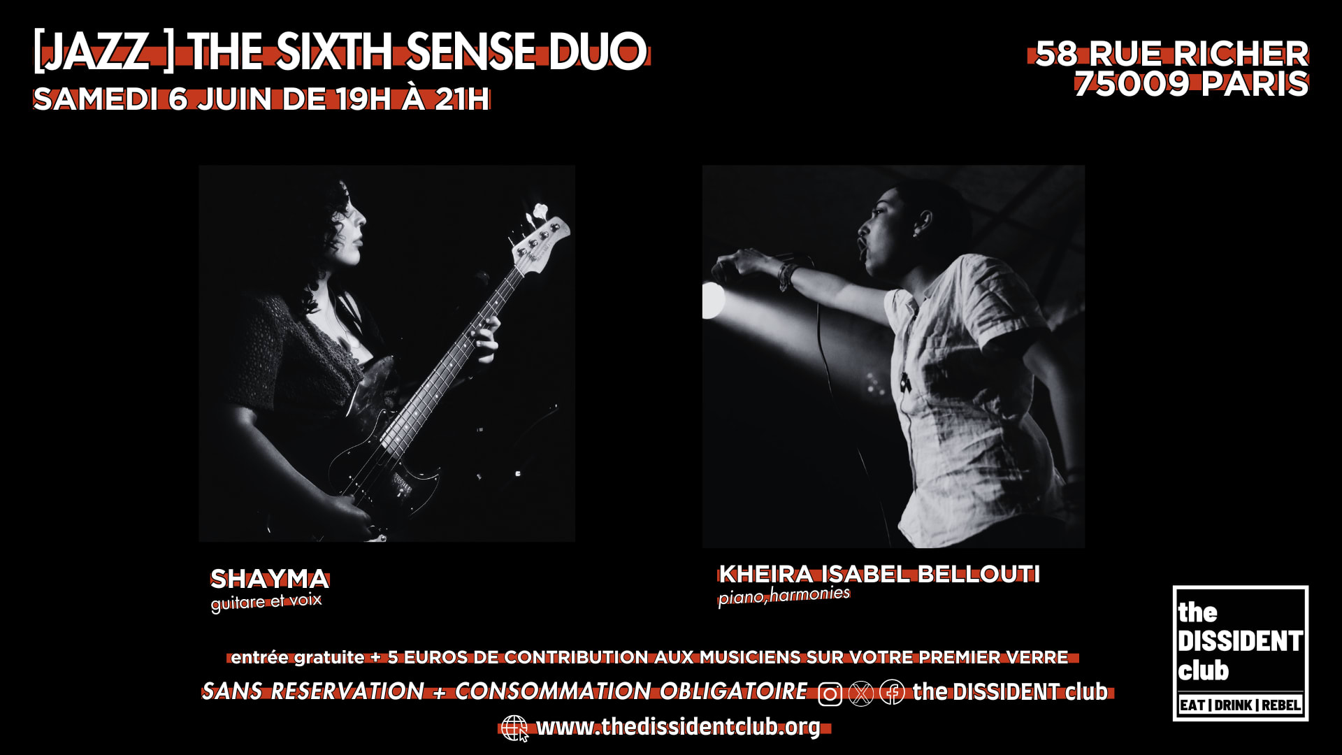 [Jazz ] The Sixth Sense Duo Cover