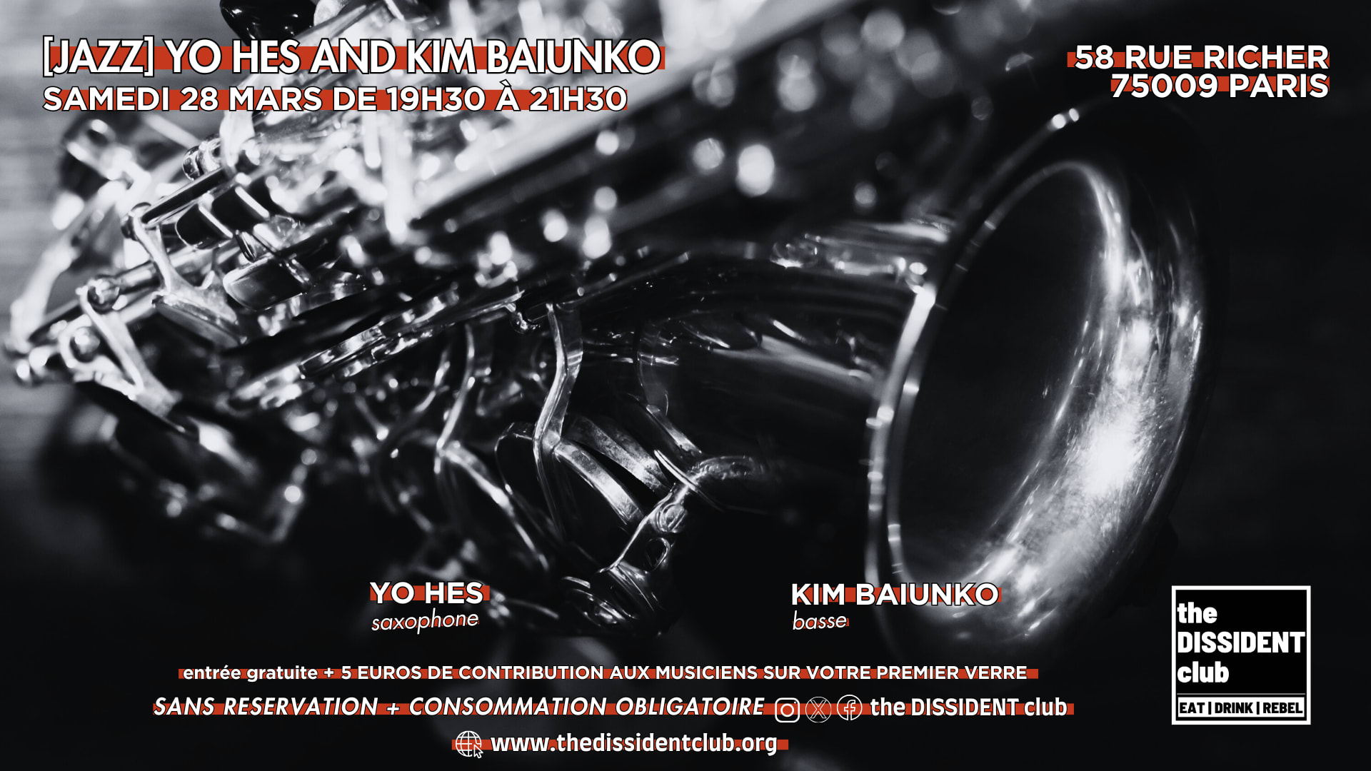 [Jazz] Yo Hes And Kim Baiunko Cover