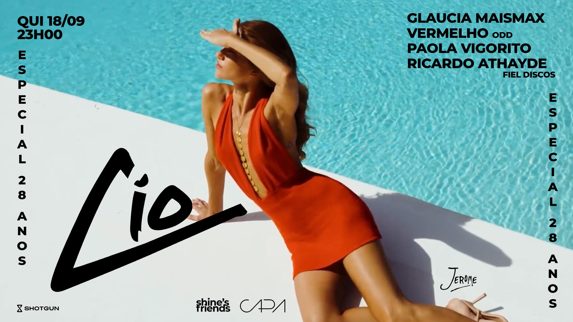 Cio 28 Anos - 18/9 @ Club Jerome Cover