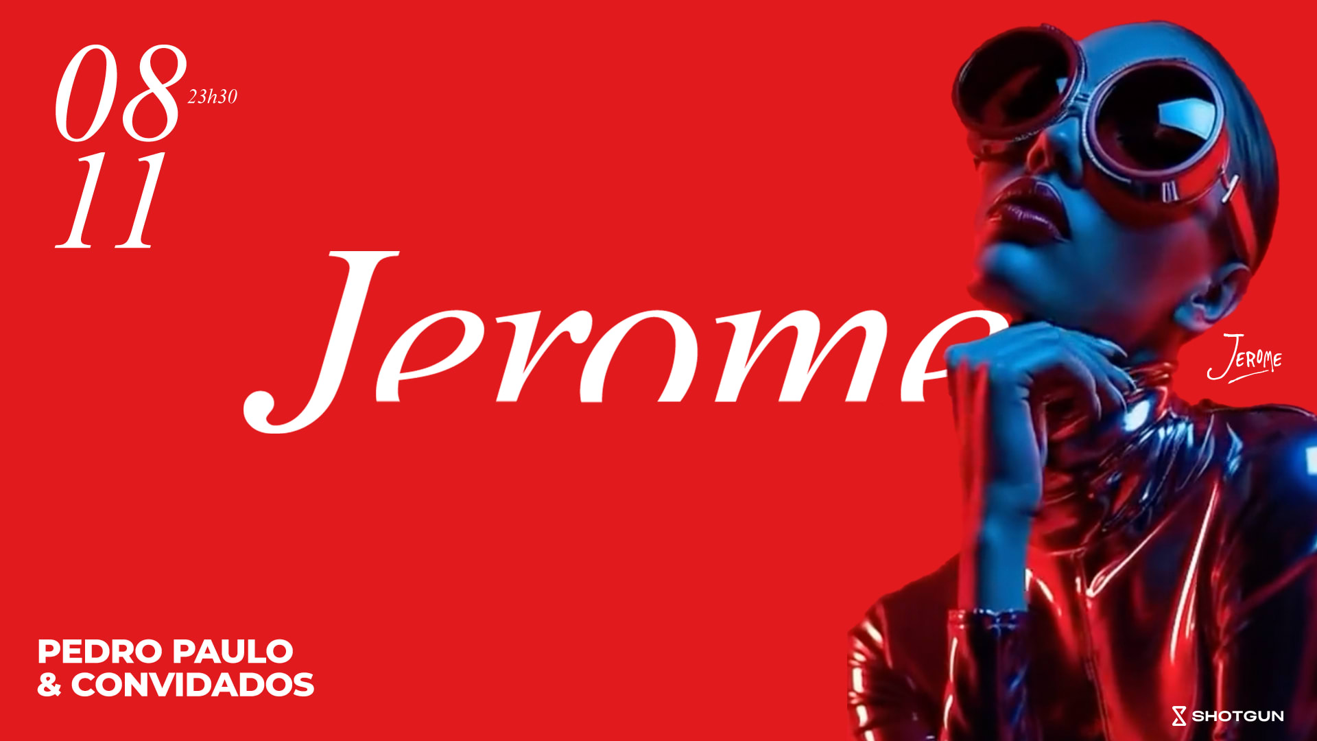 Jerome Convida 08/11 23h @ Club Jerome Cover