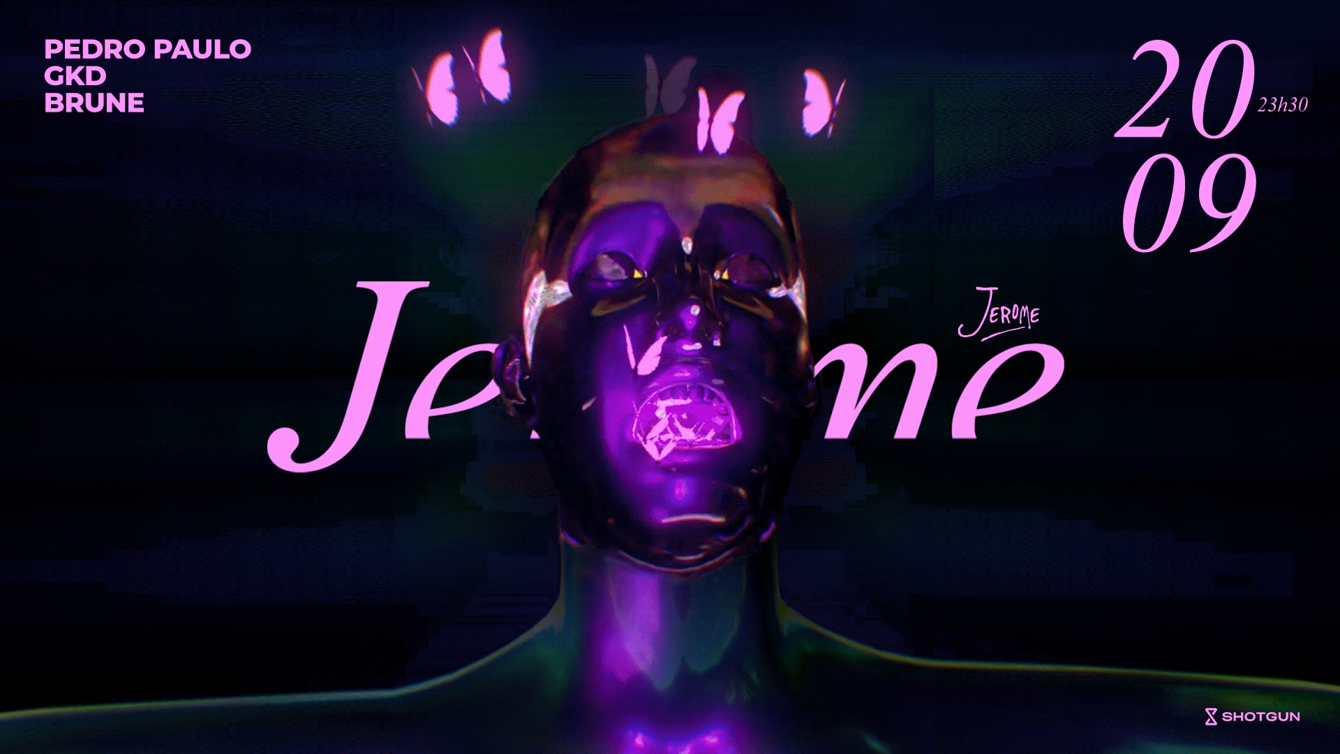 Jerome Convida 20/09 @ Club Jerome Cover