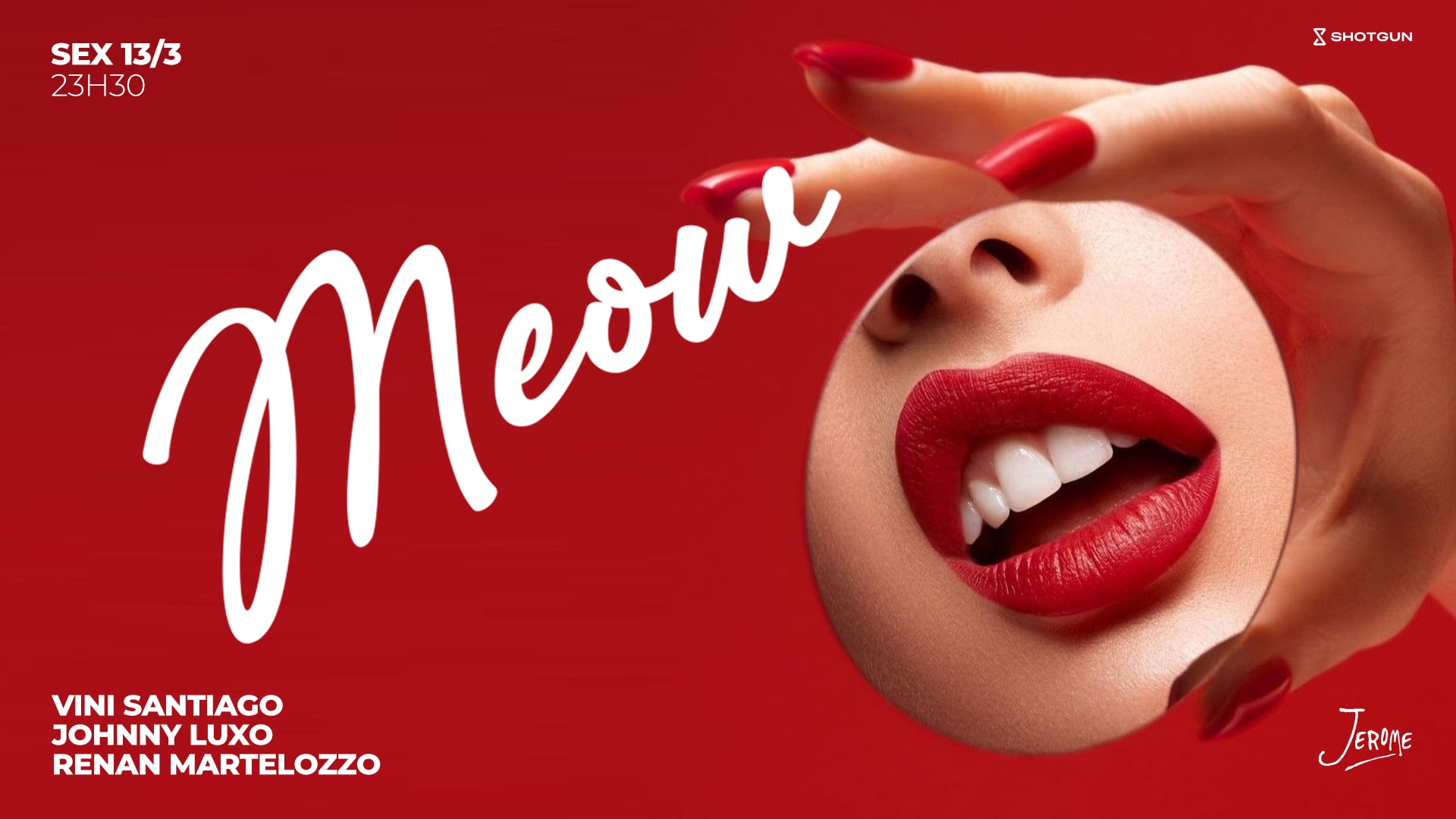 Meow W/ Johnny Luxo, Renan Martelozzo, Vini Santiago Cover