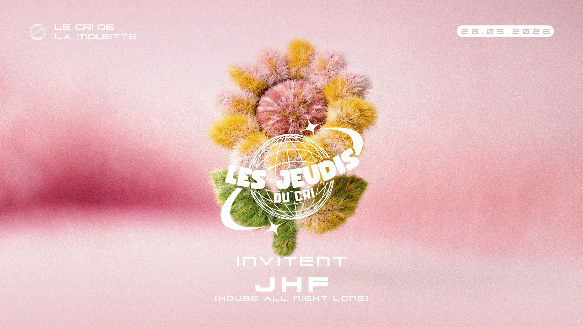 Les Jeudis Du Cri Inv. Jhf - House All Night Long Cover