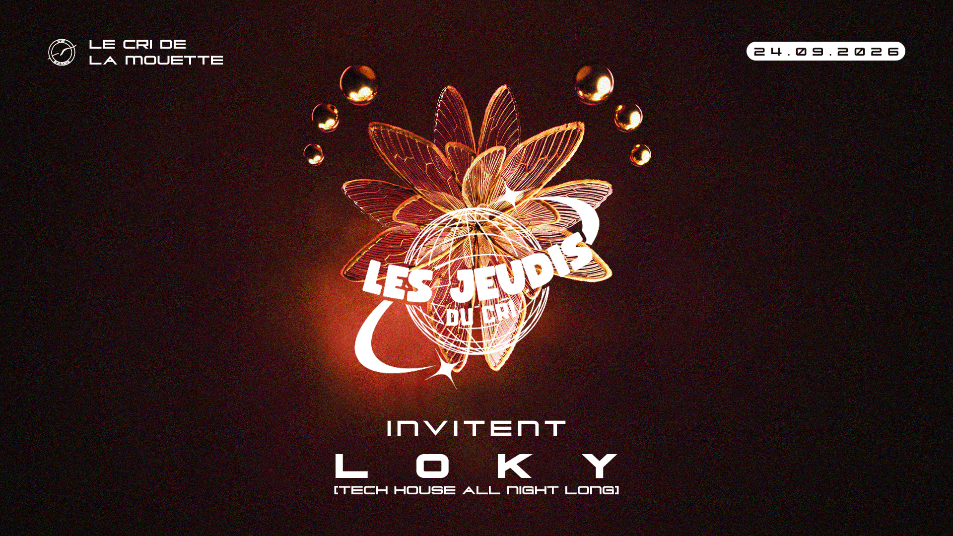 Les Jeudis Du Cri Inv. Loky (Tech House To Techno) Cover