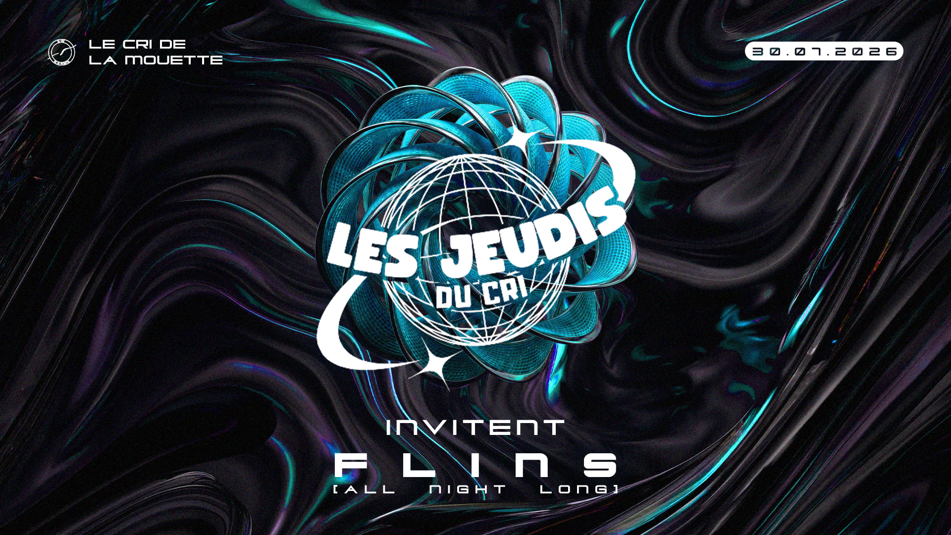 Les Jeudis Du Cri Inv. Flins All Night (Techno To Hard) Cover