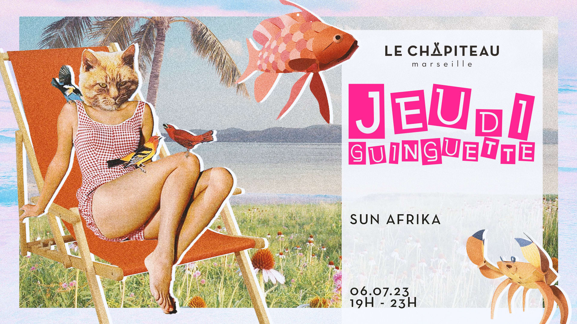 Les Jeudis Guinguette De La Belle De Mai - W/Sun Afrika Cover