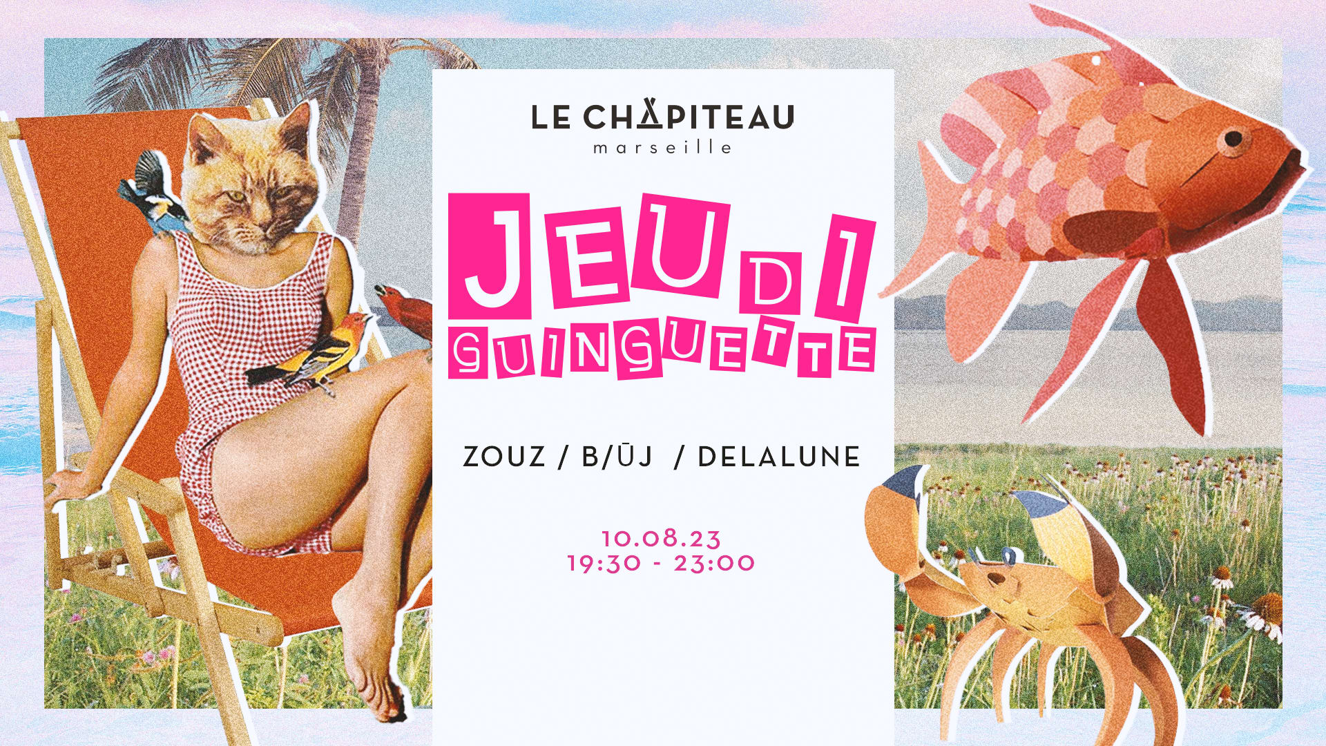 Les Jeudi Guinguette De La Belle De Mai - 10/08 Cover