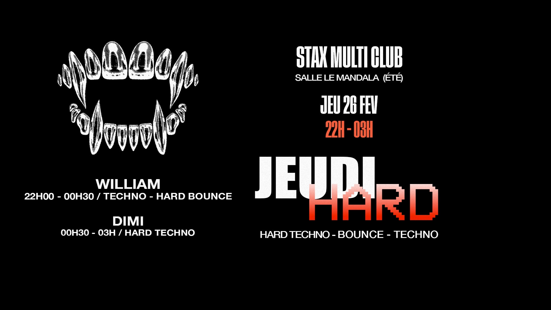 Jeudi Hard : William - Dimi Cover