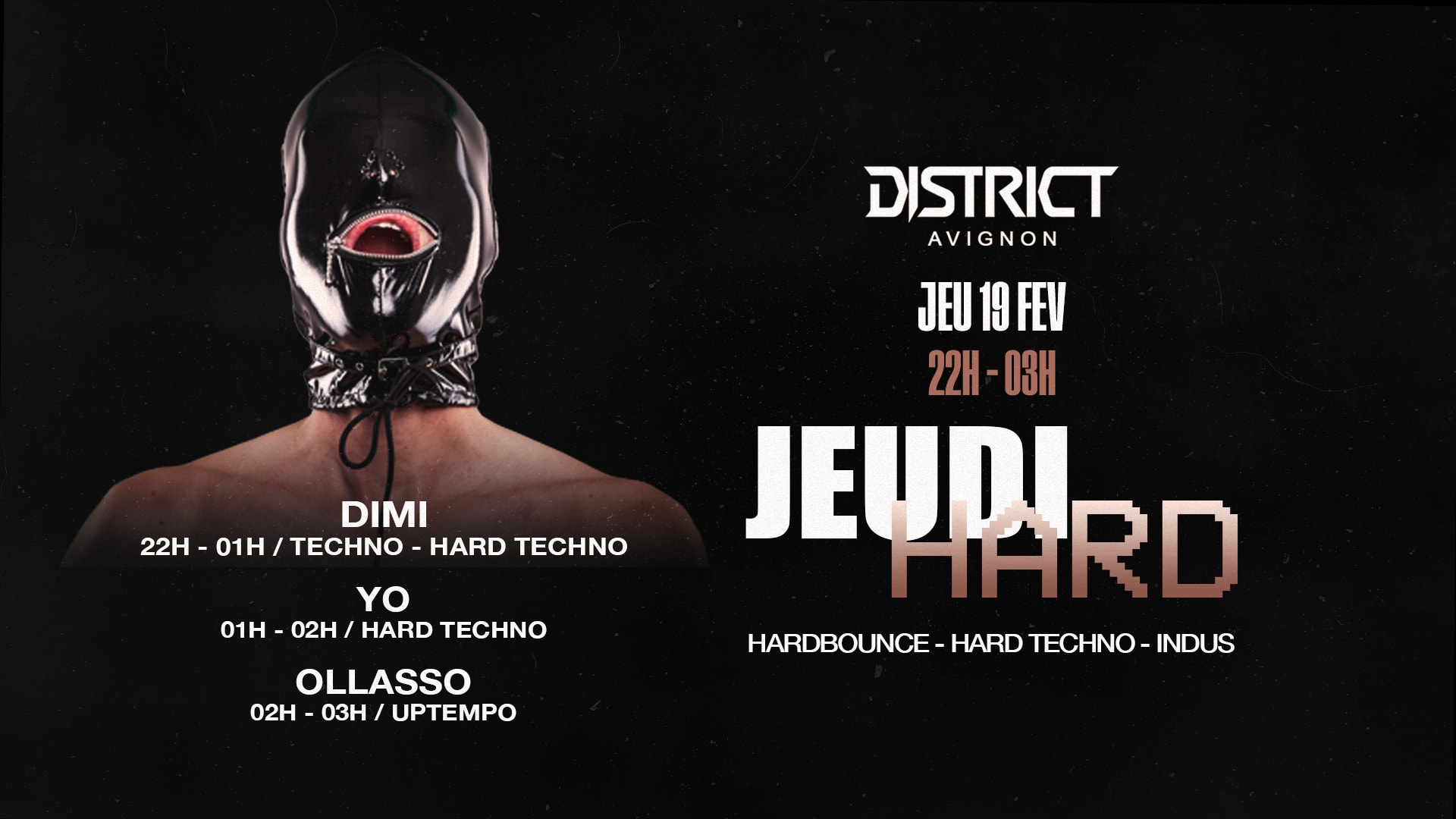 Jeudi Hard : Ollasso - Yo - Dimi Cover