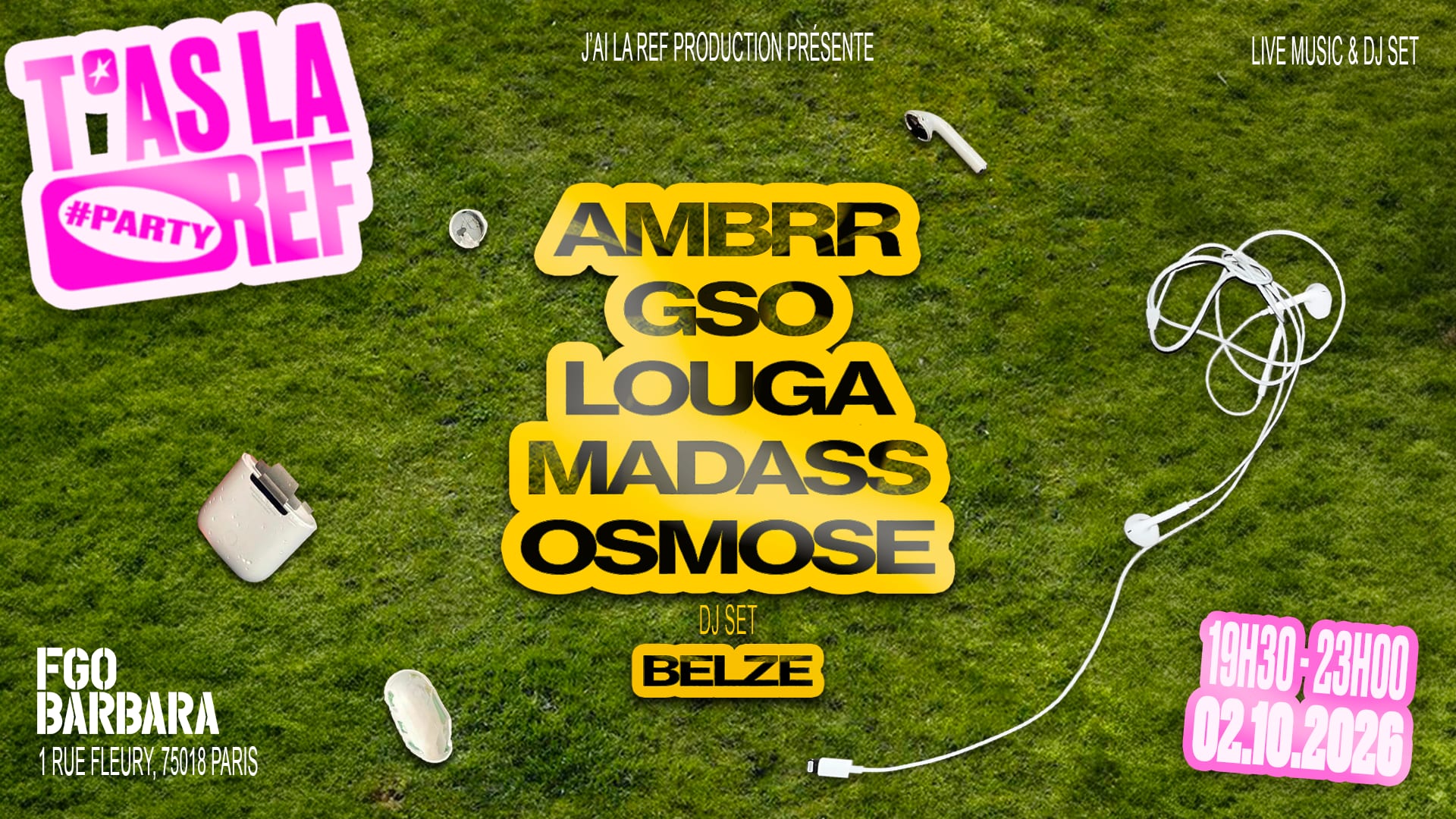 T’As La Ref #Party ! Cover