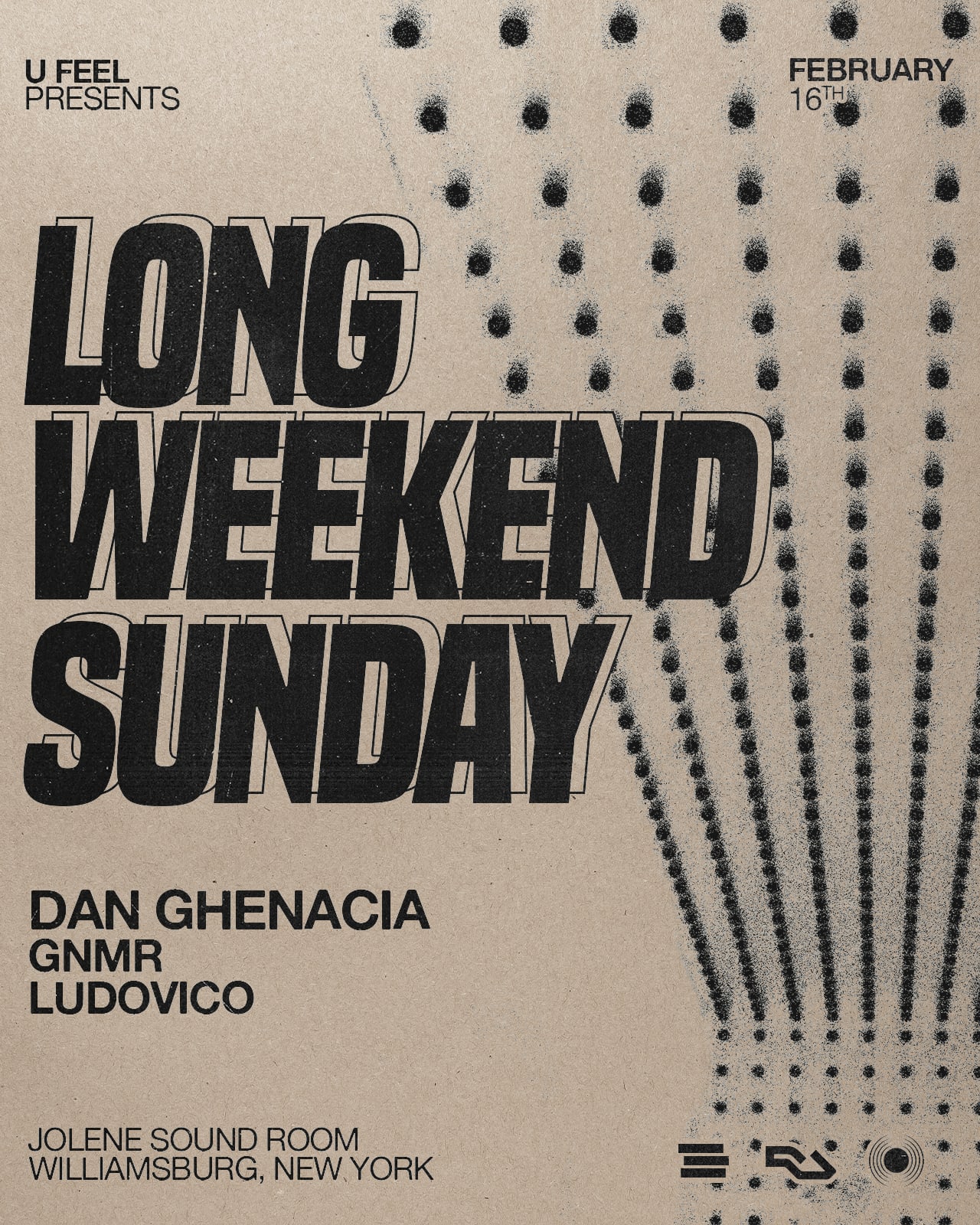 Long Weekend Sunday With Dan Ghenacia By U Feel Cover