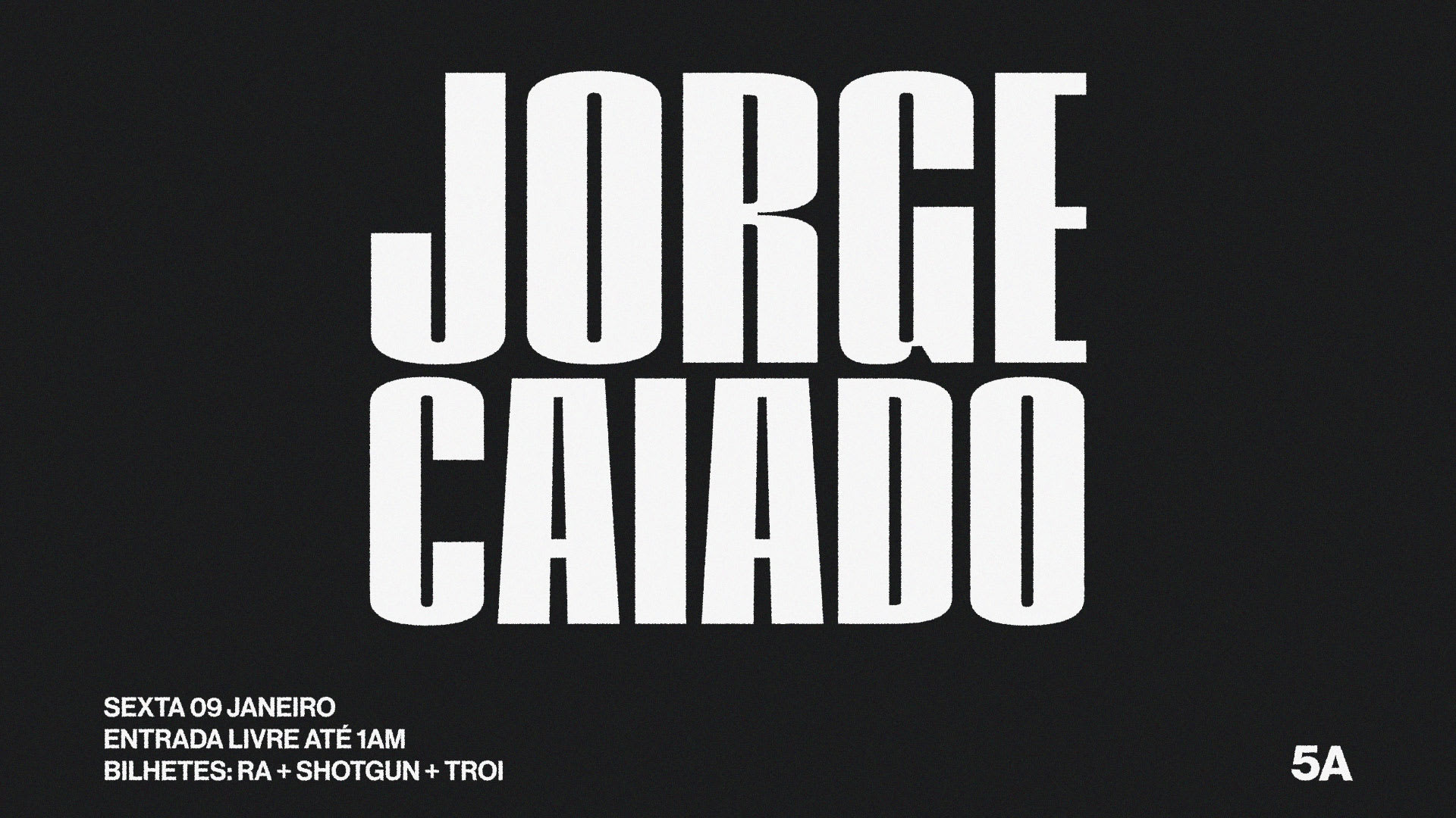 Jorge Caiado - 09jan Cover