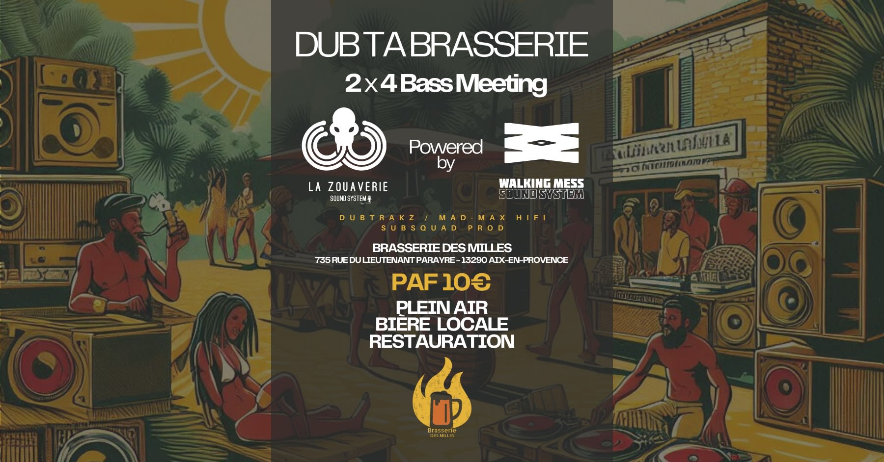 Dub Ta Brasserie Cover